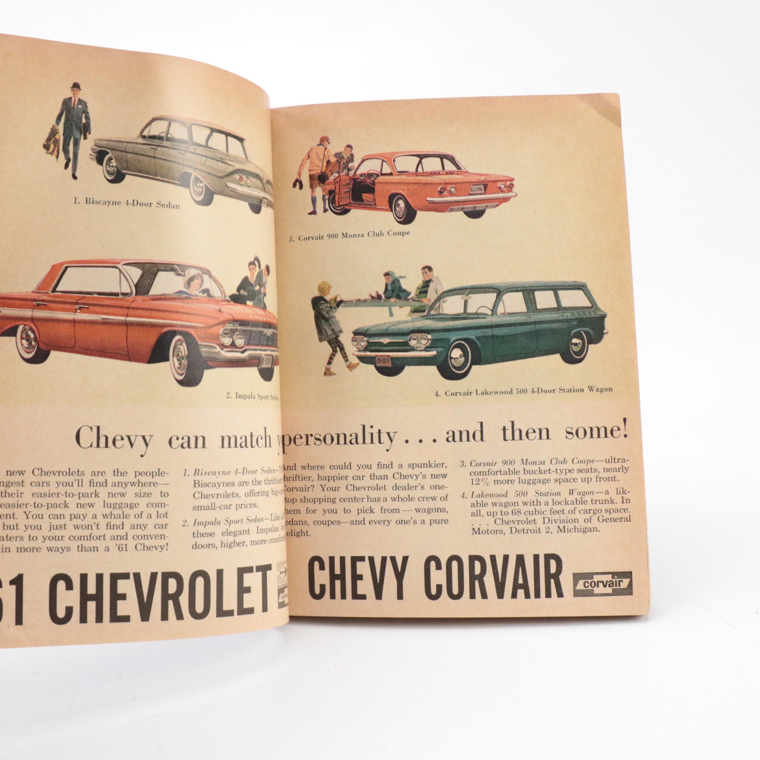 "Coronet" Magazine with Marilyn Monroe Article, 1961