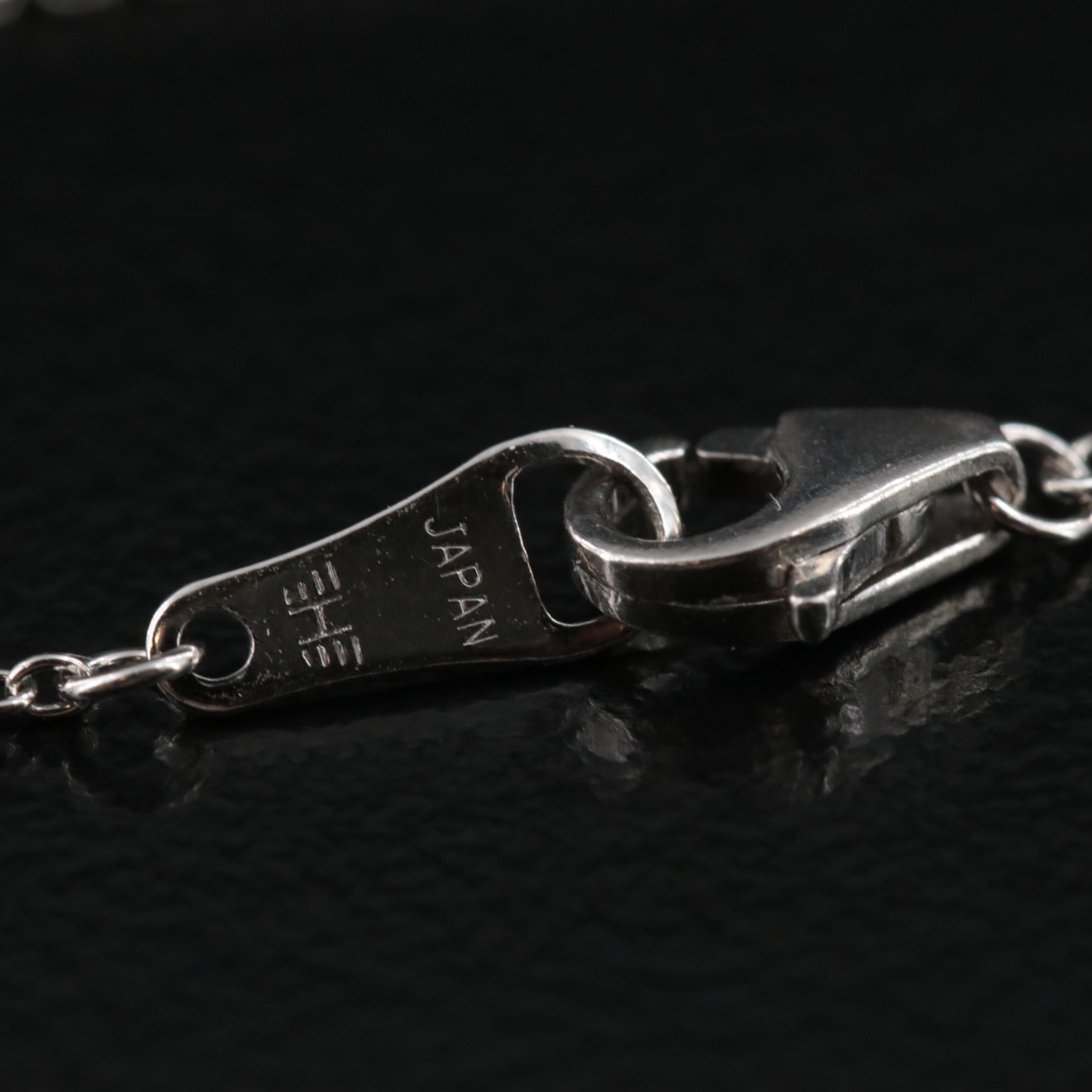 Platinum Cable Chain Necklace