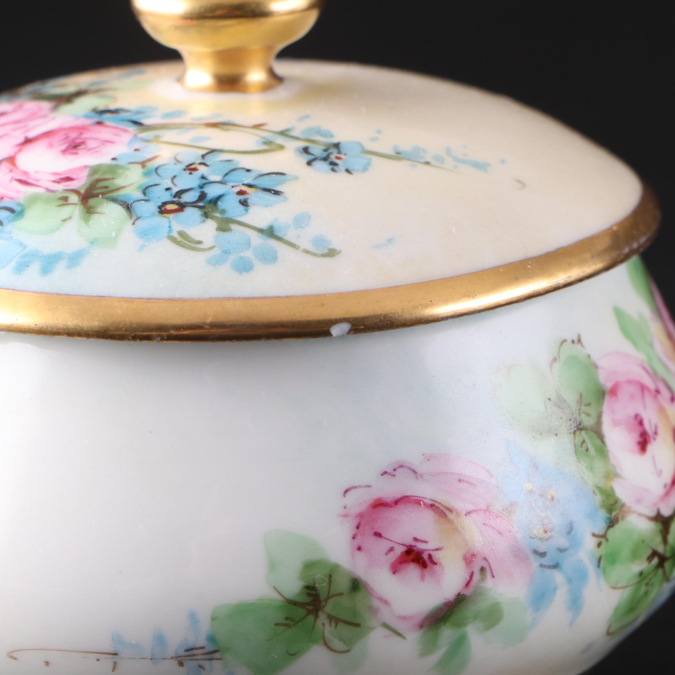 Bradford Exchange Thomas Kinkade Plate with Hobbyist Hand-Painted Porcelain