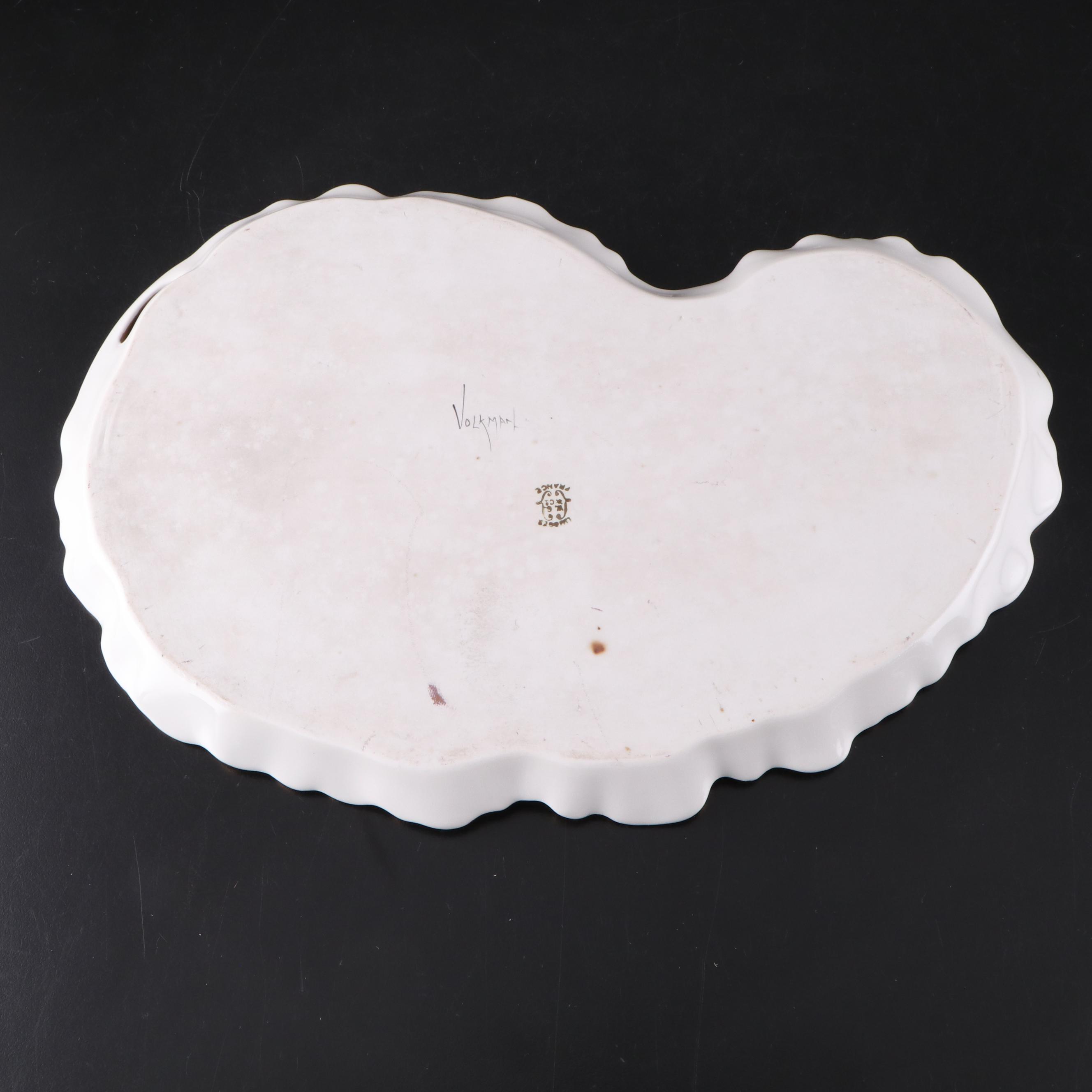 Bradford Exchange Thomas Kinkade Plate with Hobbyist Hand-Painted Porcelain