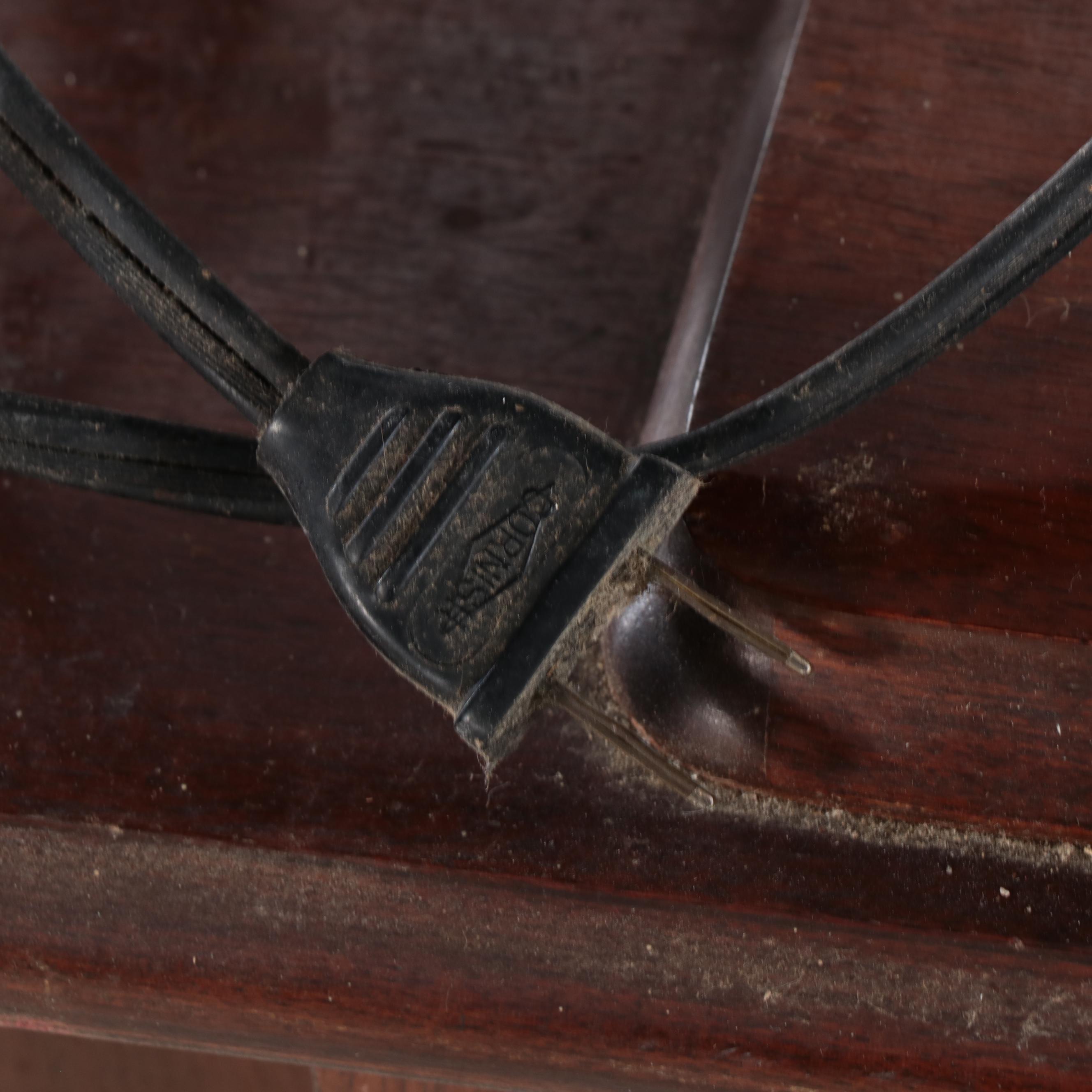 Singer Sewing Machine Model 201 with Wooden Sewing Table, 1952