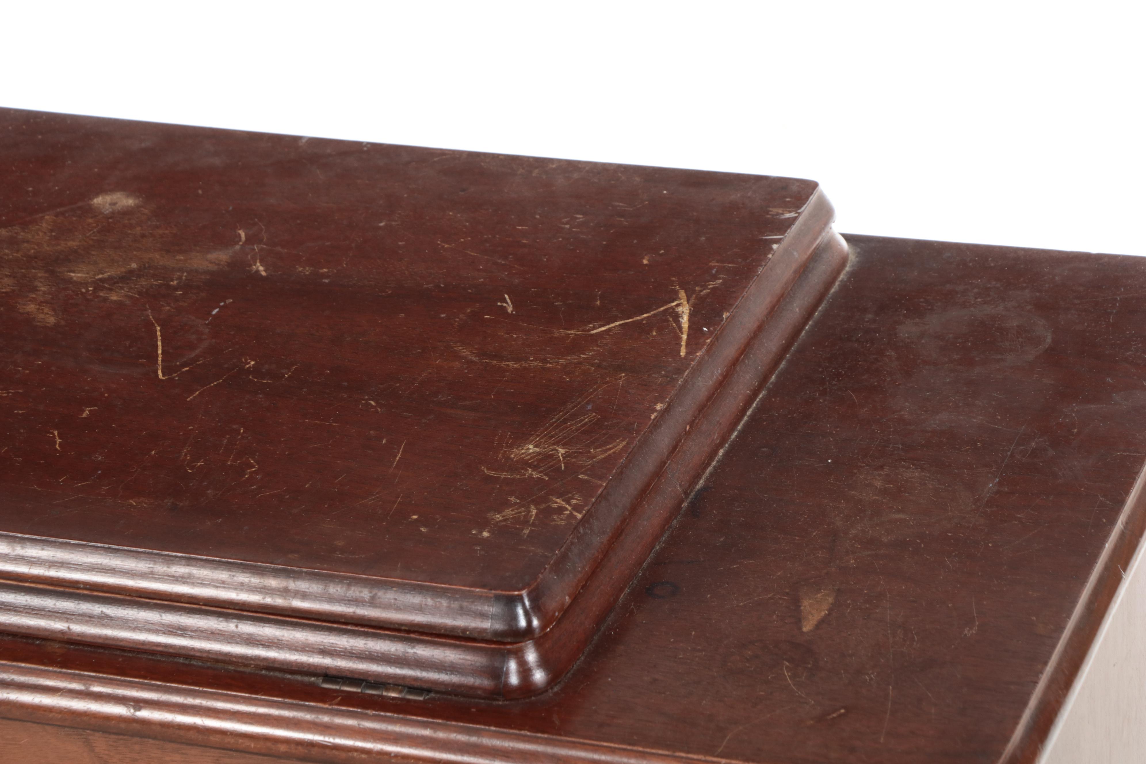 Singer Sewing Machine Model 201 with Wooden Sewing Table, 1952