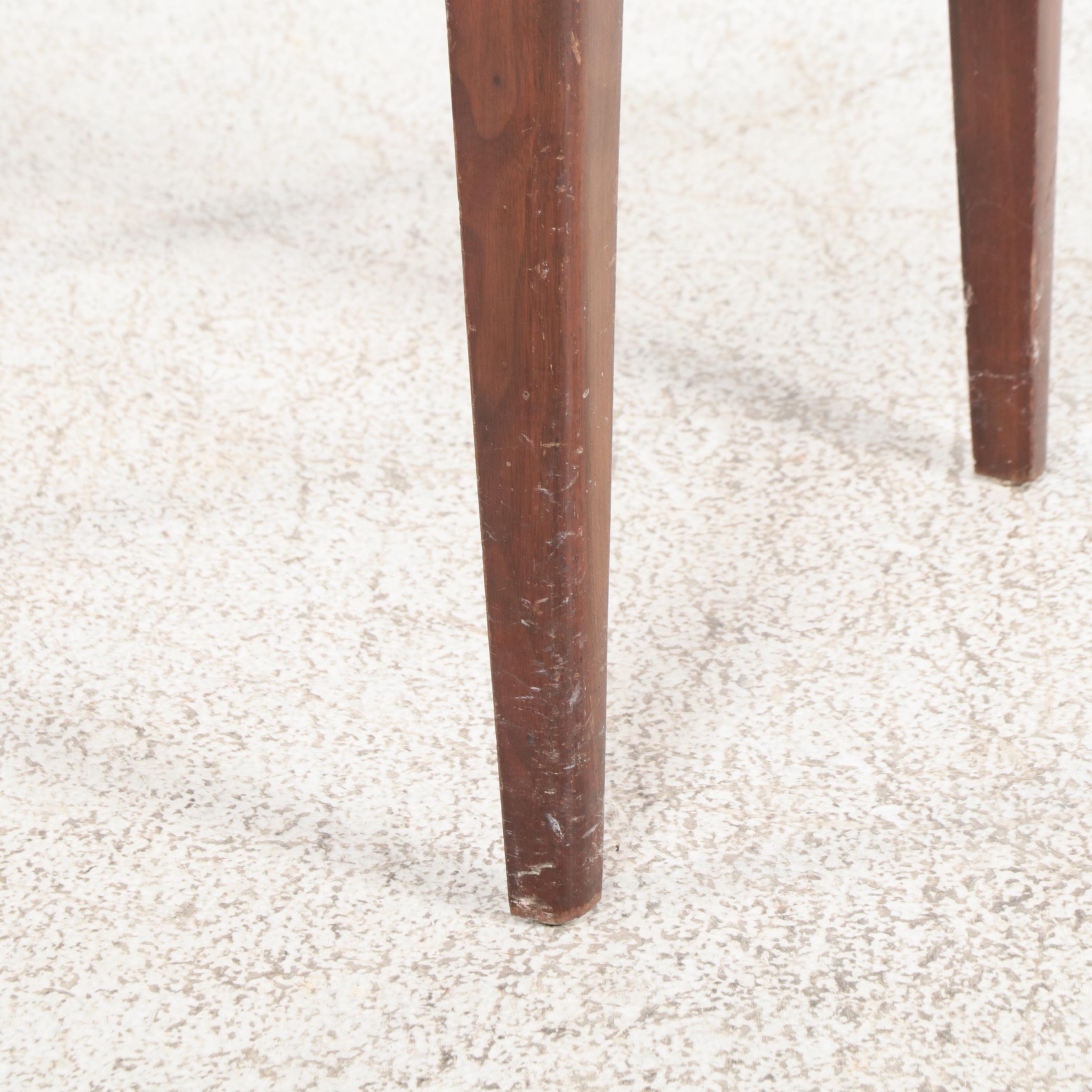 Singer Sewing Machine Model 201 with Wooden Sewing Table, 1952