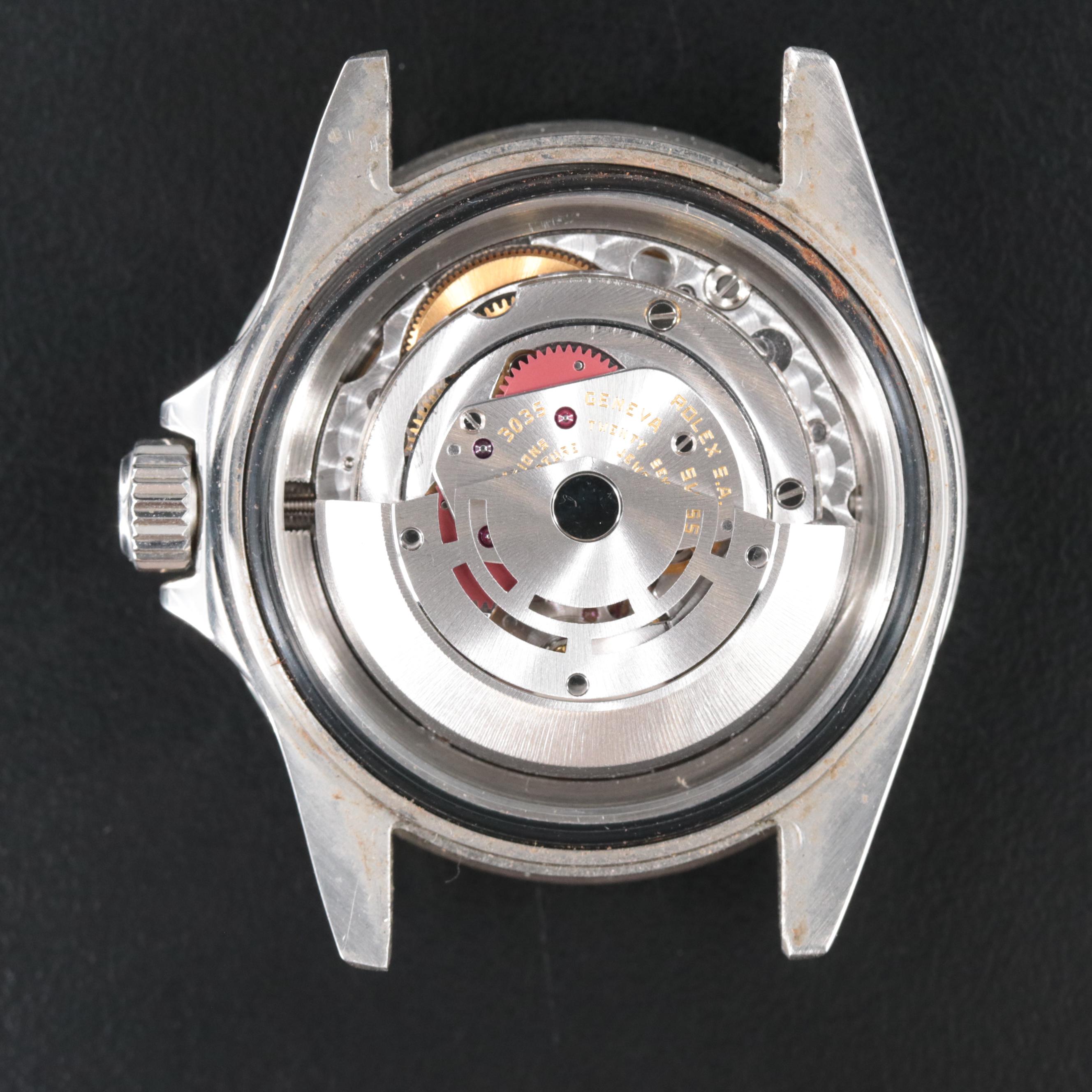 1984 Rolex Submariner Date Stainless Steel Automatic Watch