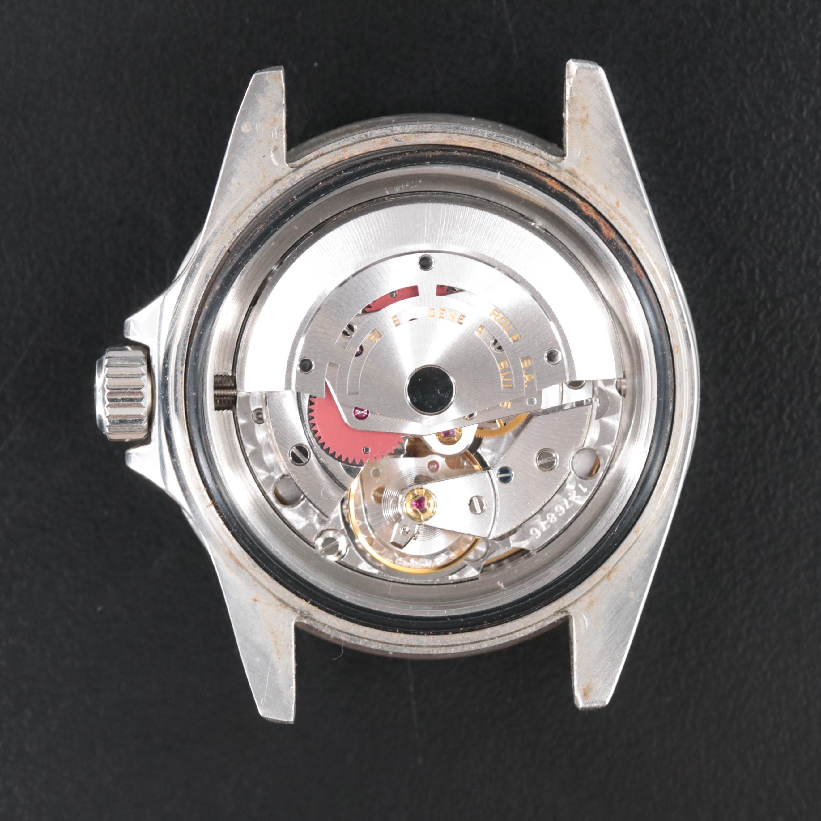 1984 Rolex Submariner Date Stainless Steel Automatic Watch