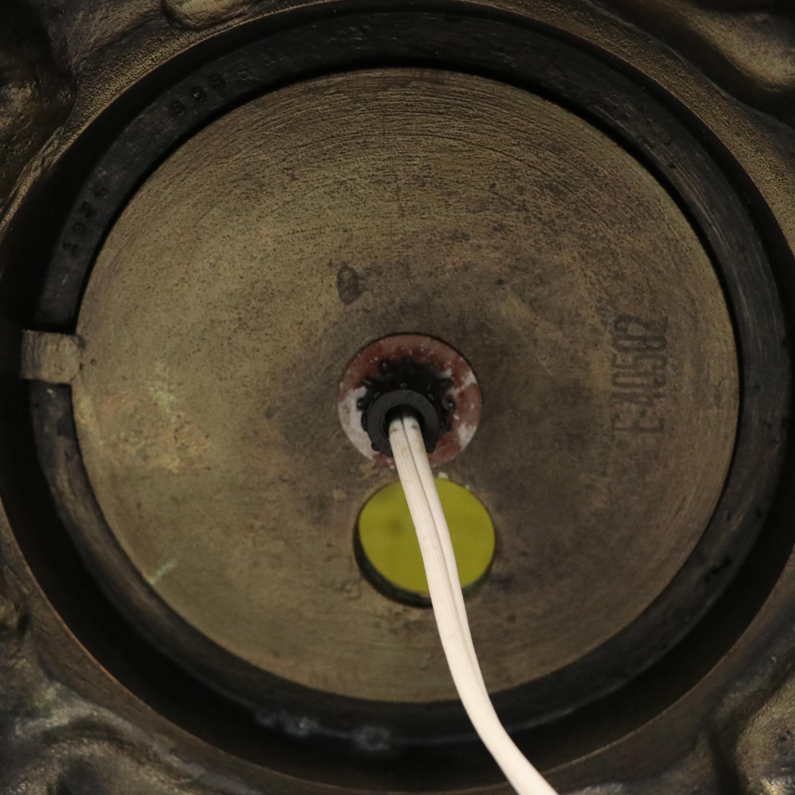 Fenton Burmese Glass "Embossed Roses" Gone with the Wind Style Lamp, 1971 - 1973