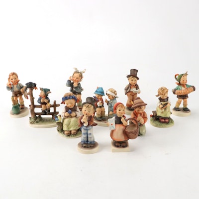 Goebel "The Artist," "Little Nurse," and More Porcelain Hummel Figurines