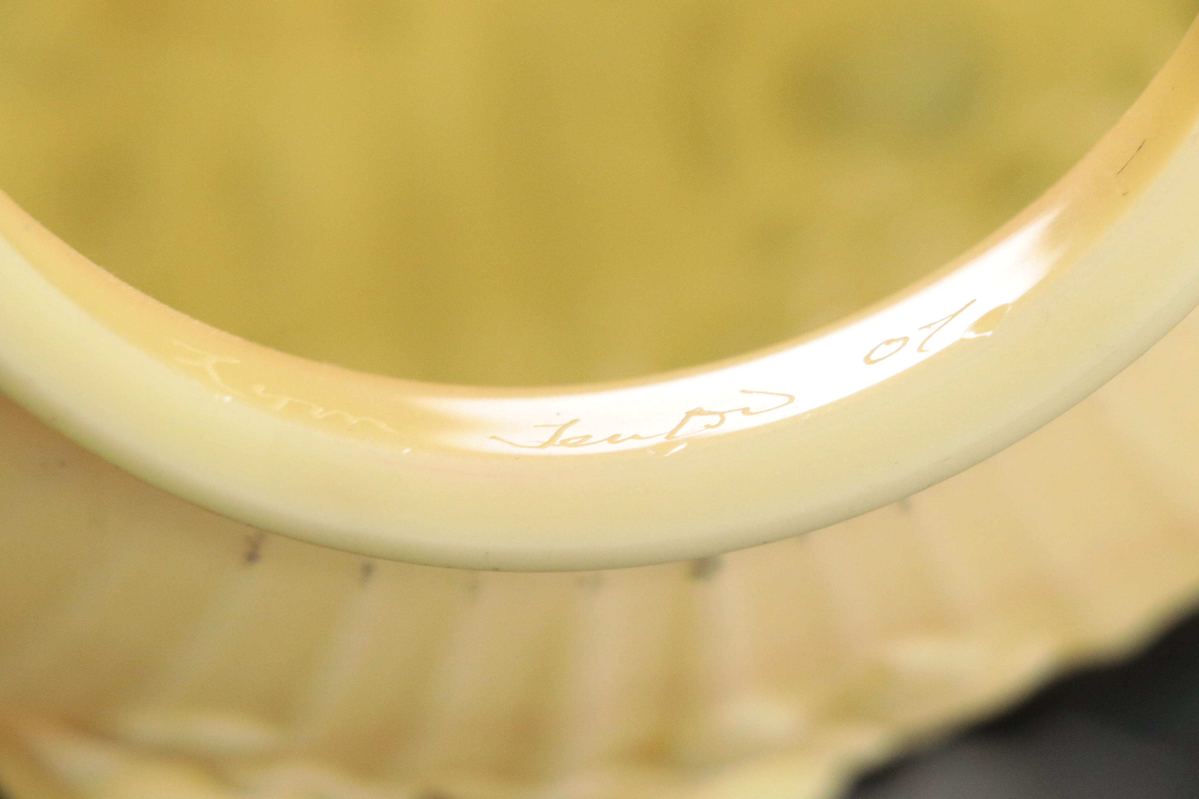 Fenton Burmese Glass "Embossed Roses" Gone with the Wind Style Lamp, 1971 - 1973