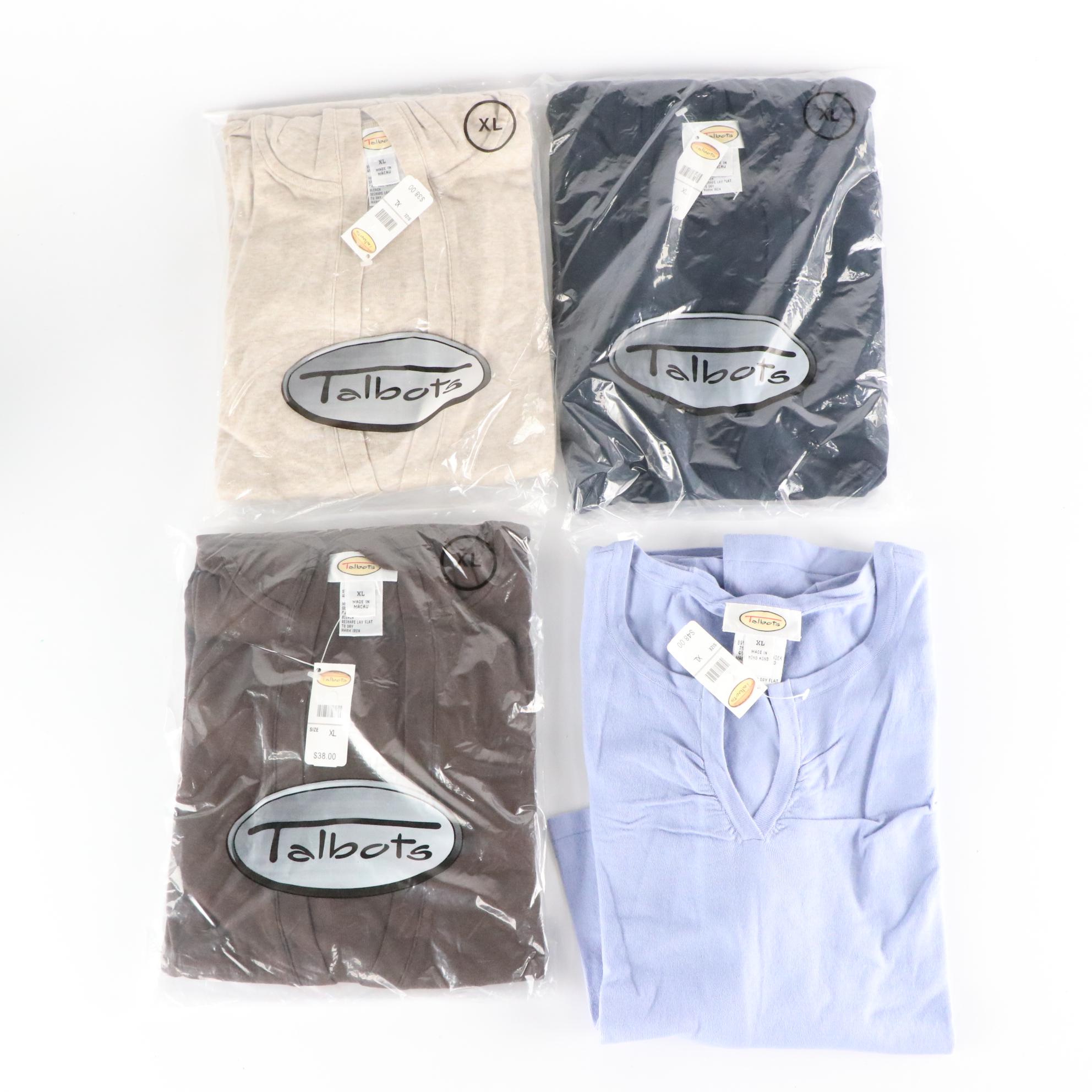 Talbots Knit Tunics in a Variety of Colors, New in Packaging