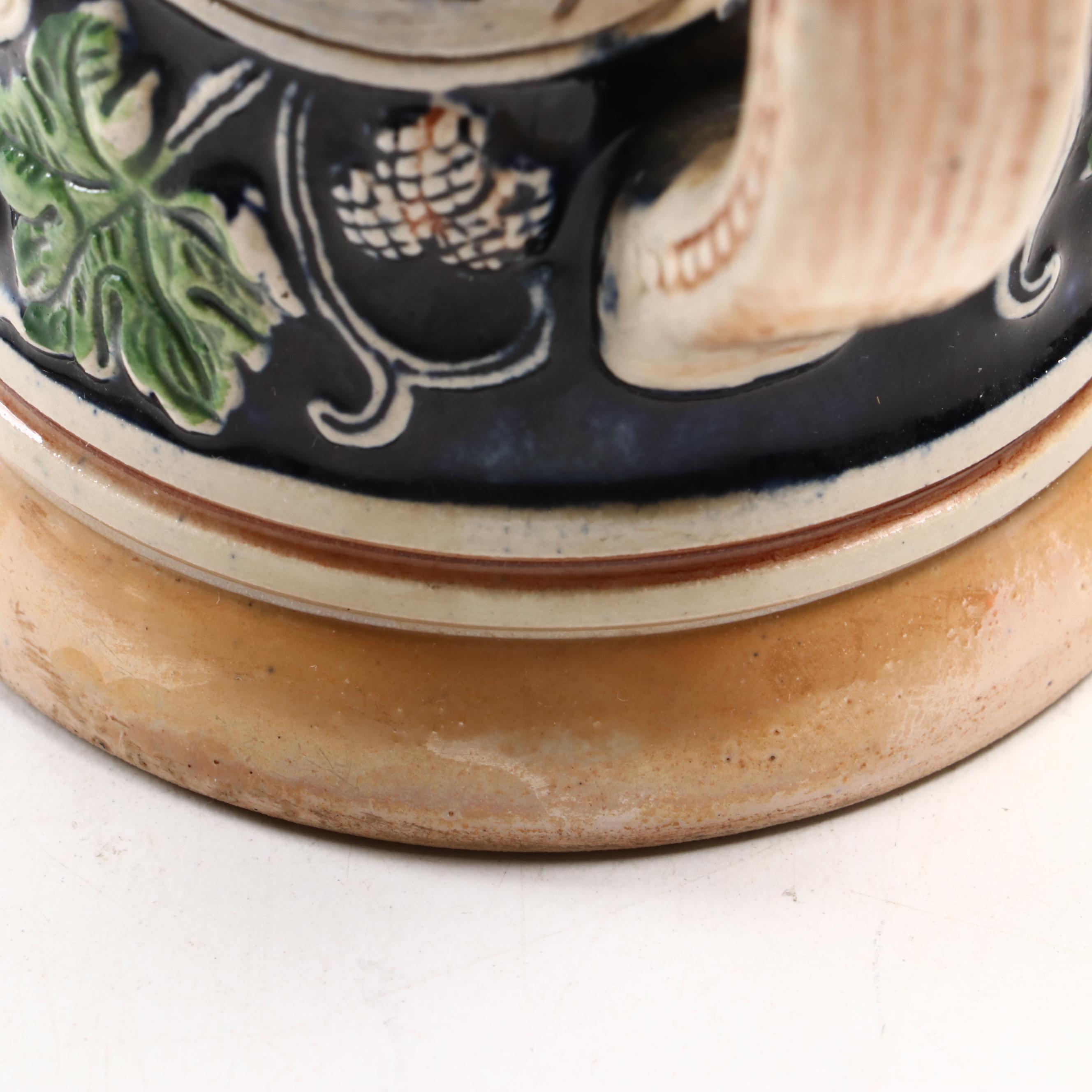 German Ceramic Beer Steins