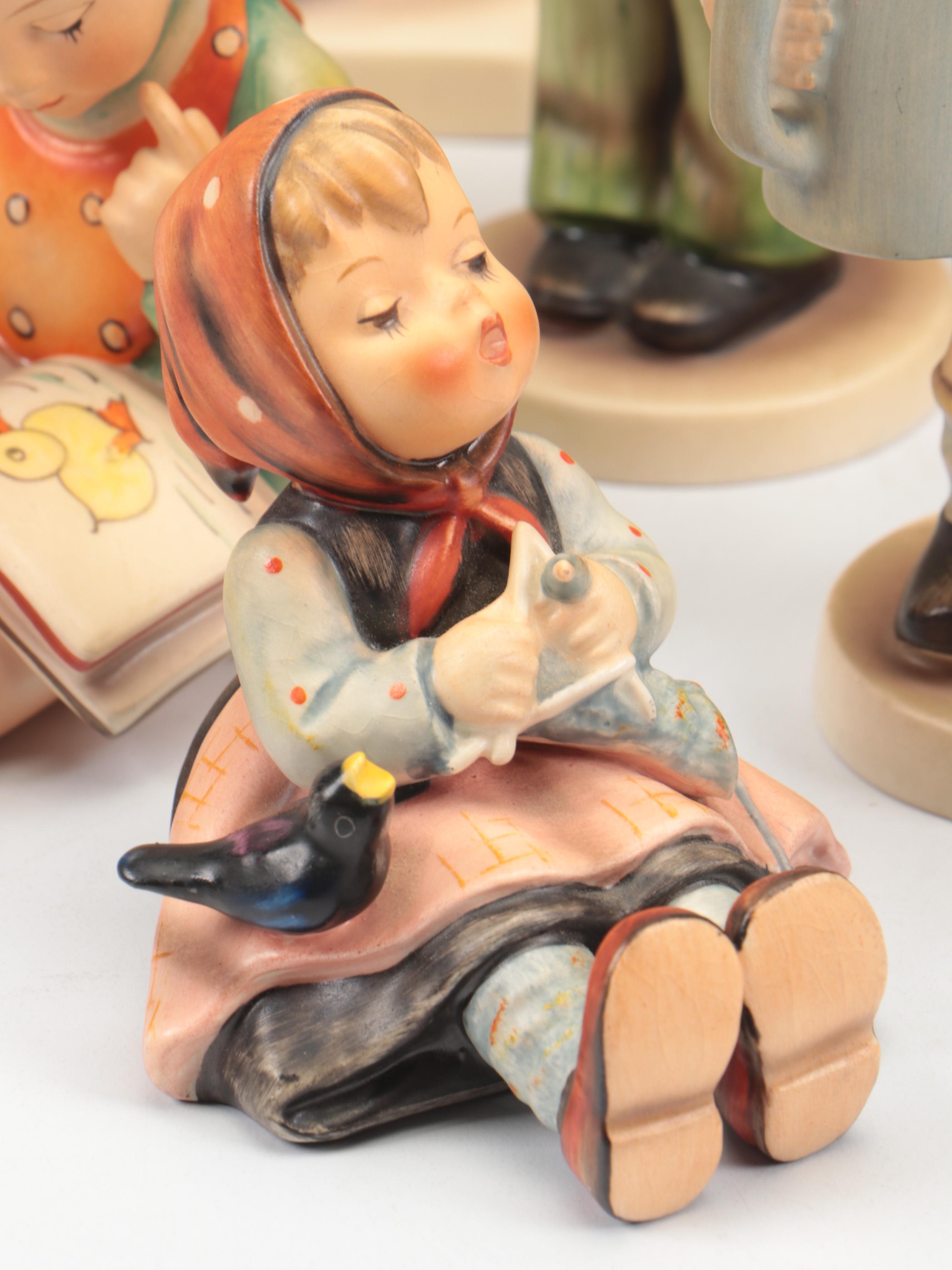 Goebel "Little Tailor" and "Sweet Music" Ceramic Figurines and More