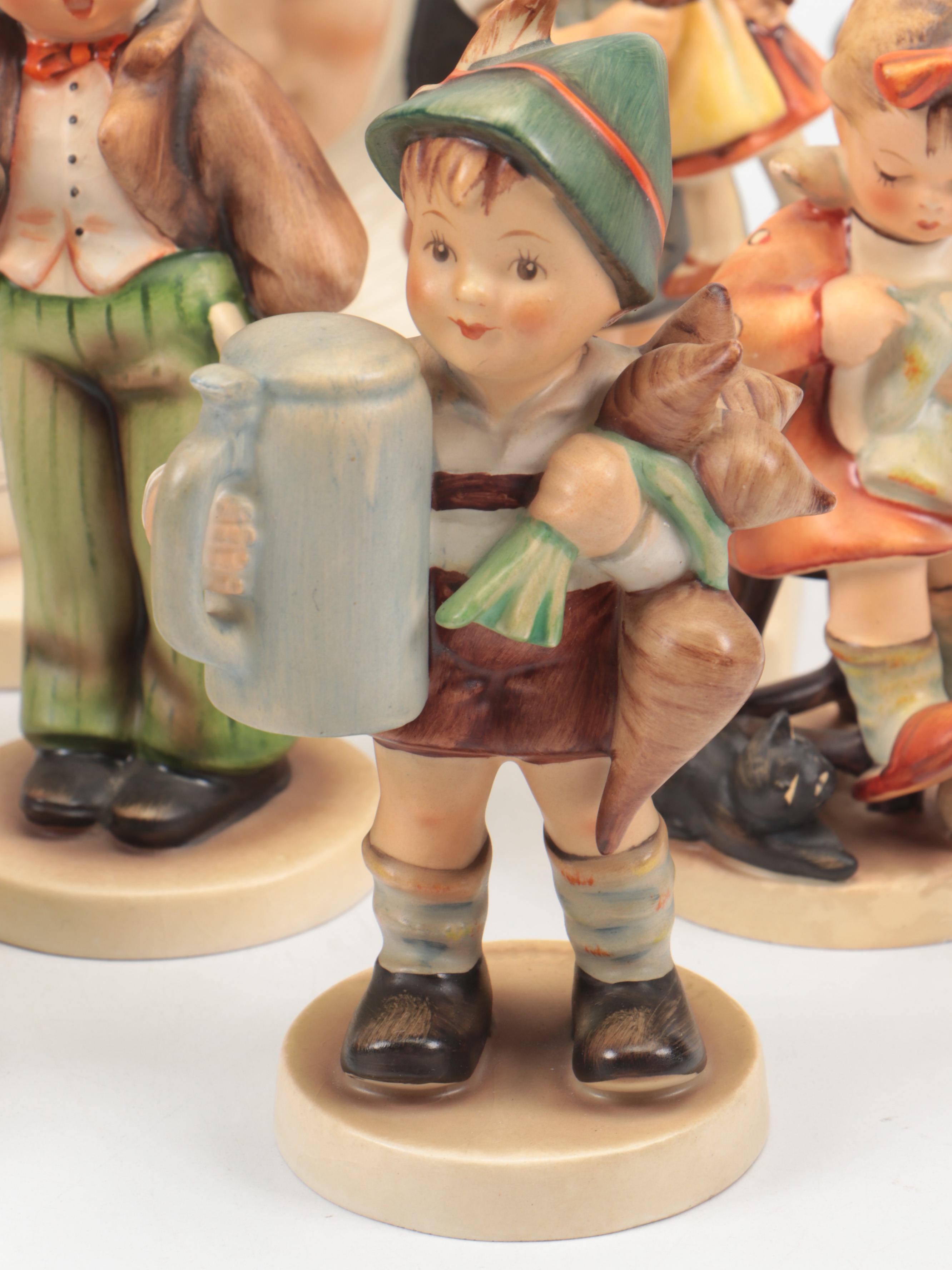 Goebel "Little Tailor" and "Sweet Music" Ceramic Figurines and More