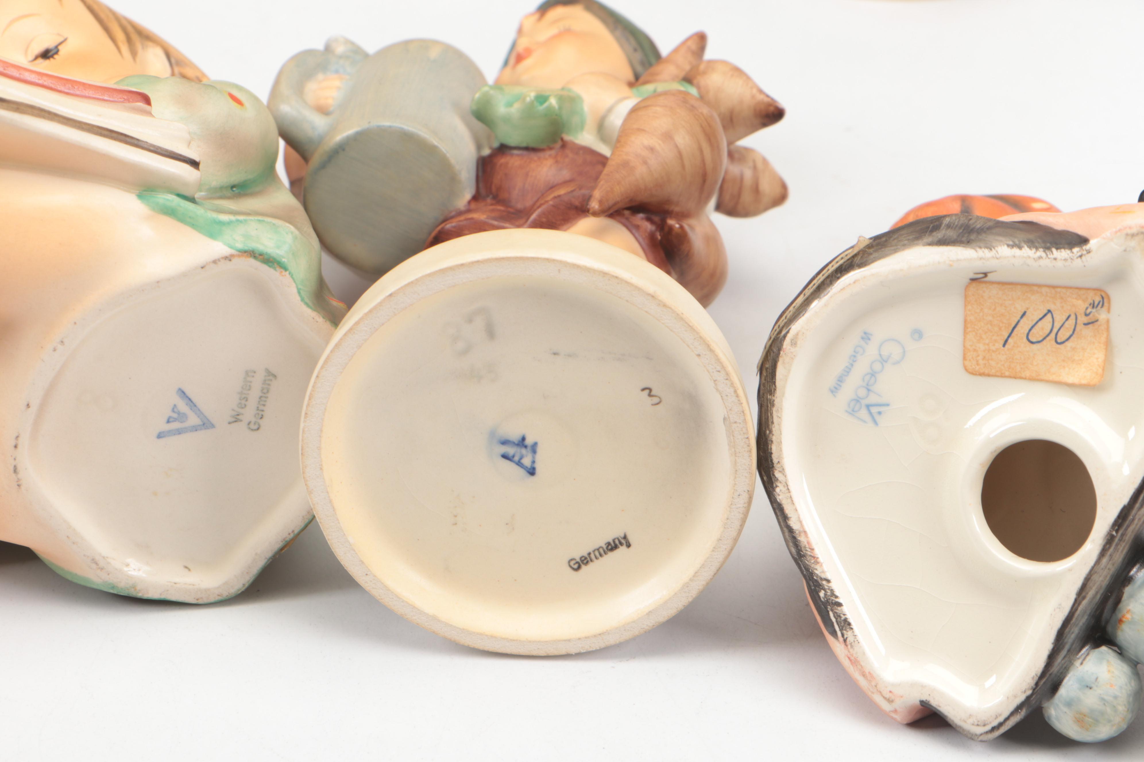 Goebel "Little Tailor" and "Sweet Music" Ceramic Figurines and More