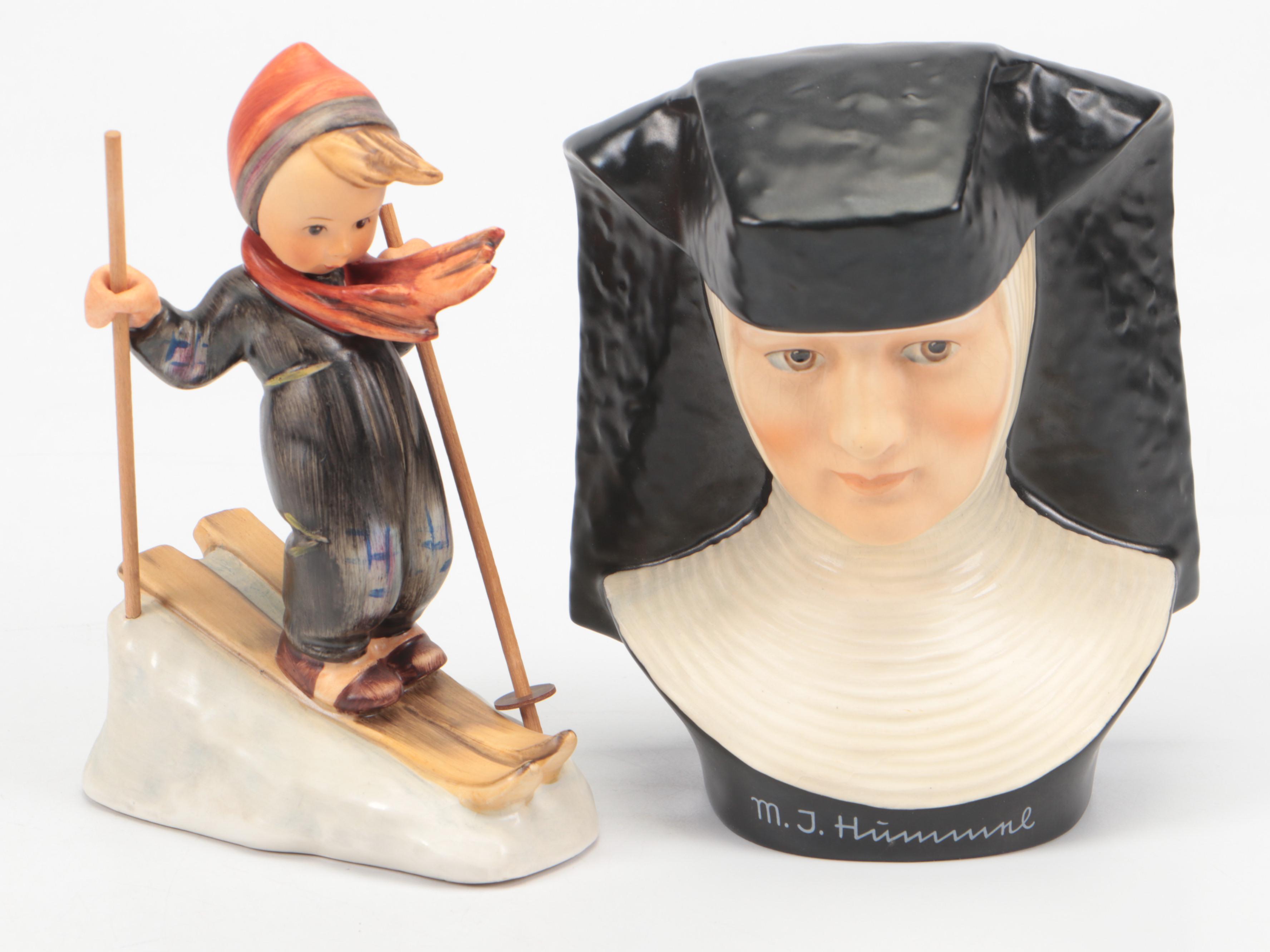Goebel "Little Tailor" and "Sweet Music" Ceramic Figurines and More