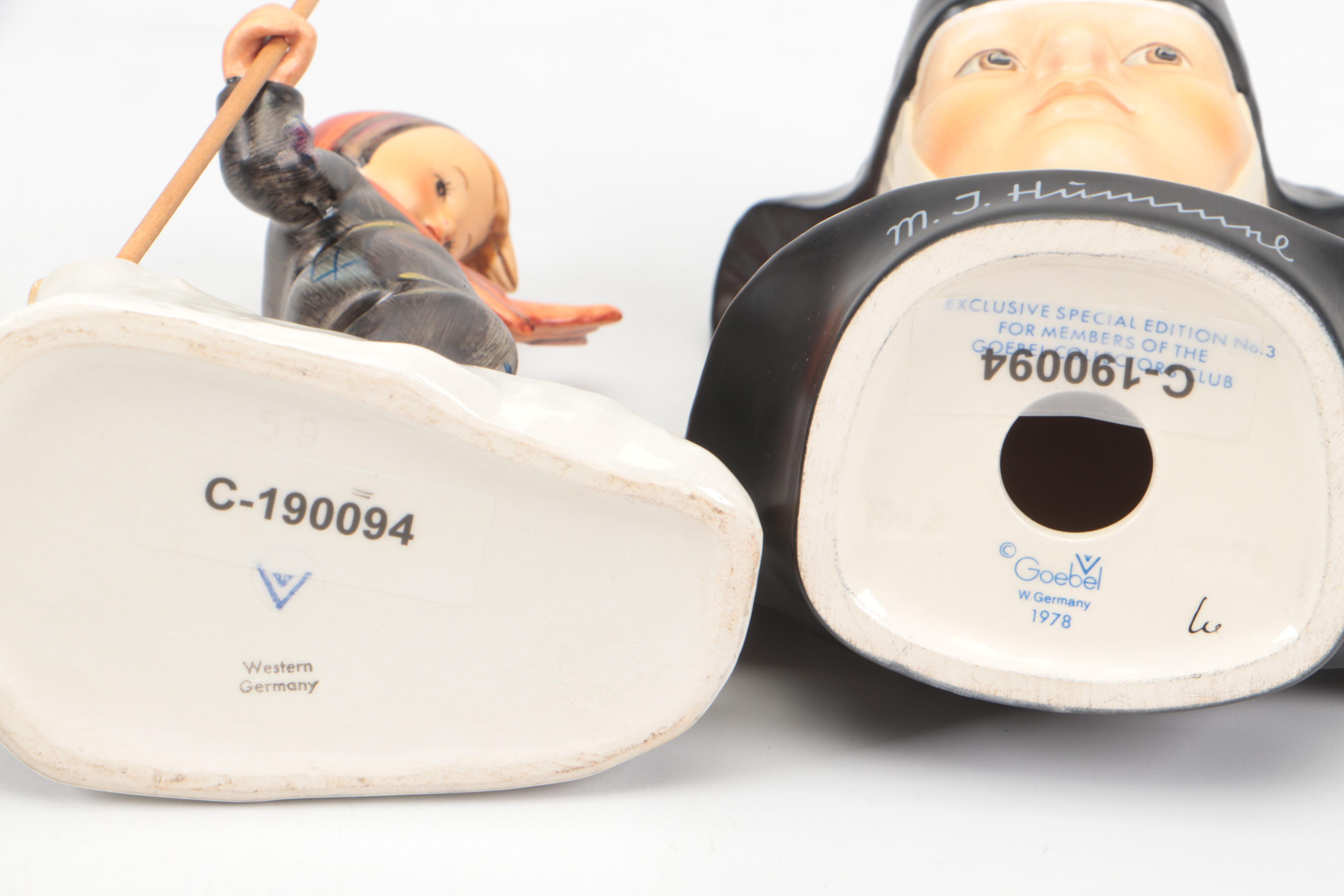 Goebel "Little Tailor" and "Sweet Music" Ceramic Figurines and More