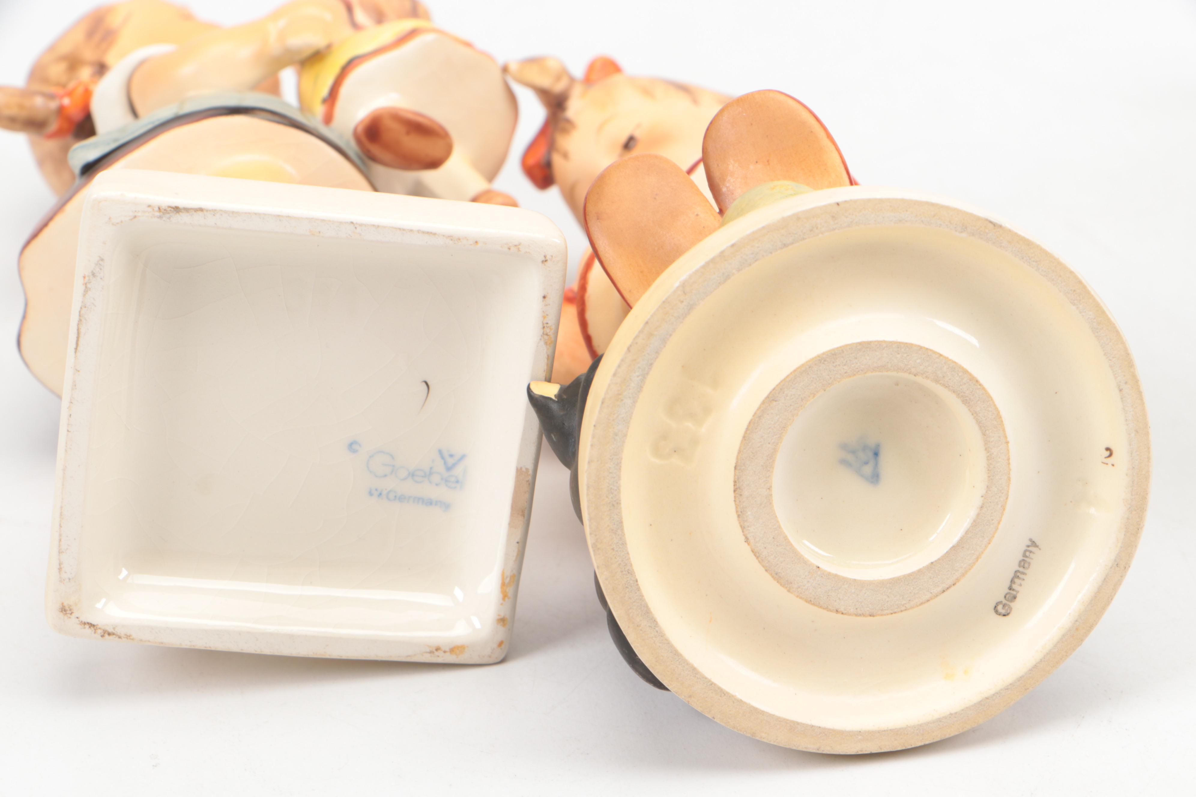 Goebel "Little Tailor" and "Sweet Music" Ceramic Figurines and More