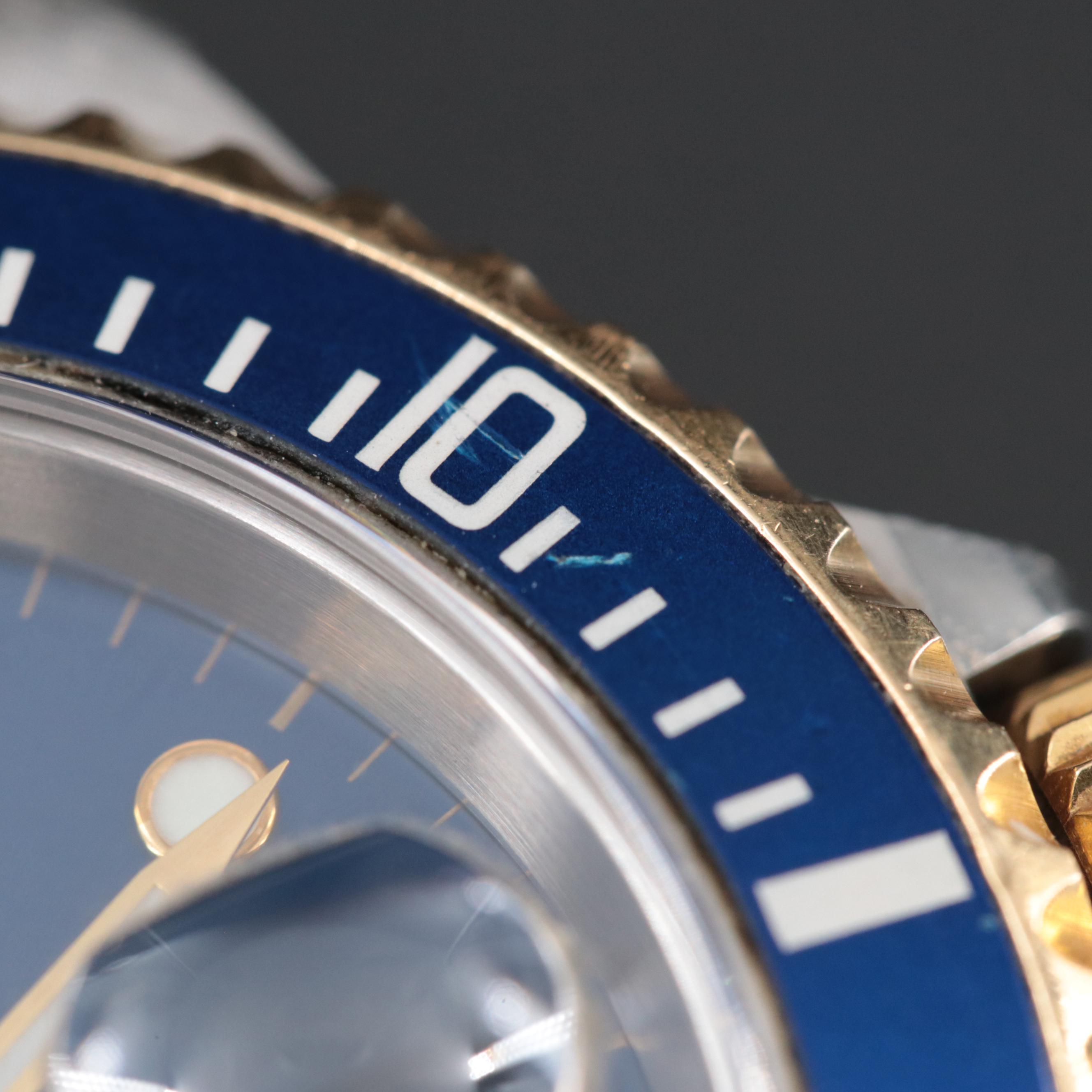 1999 Rolex Submariner Date Two-Tone Automatic Watch