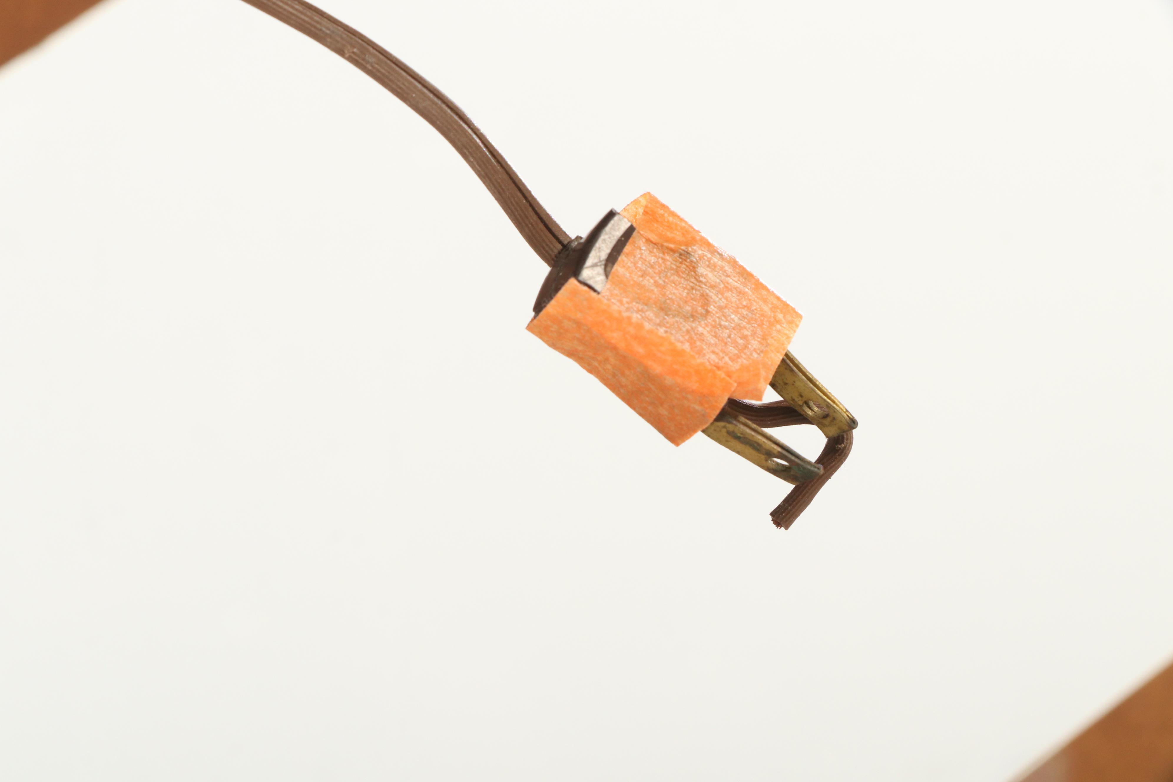 Stanley Furniture Faux Bamboo Oak, Cane and Glass Illuminated China Cabinet