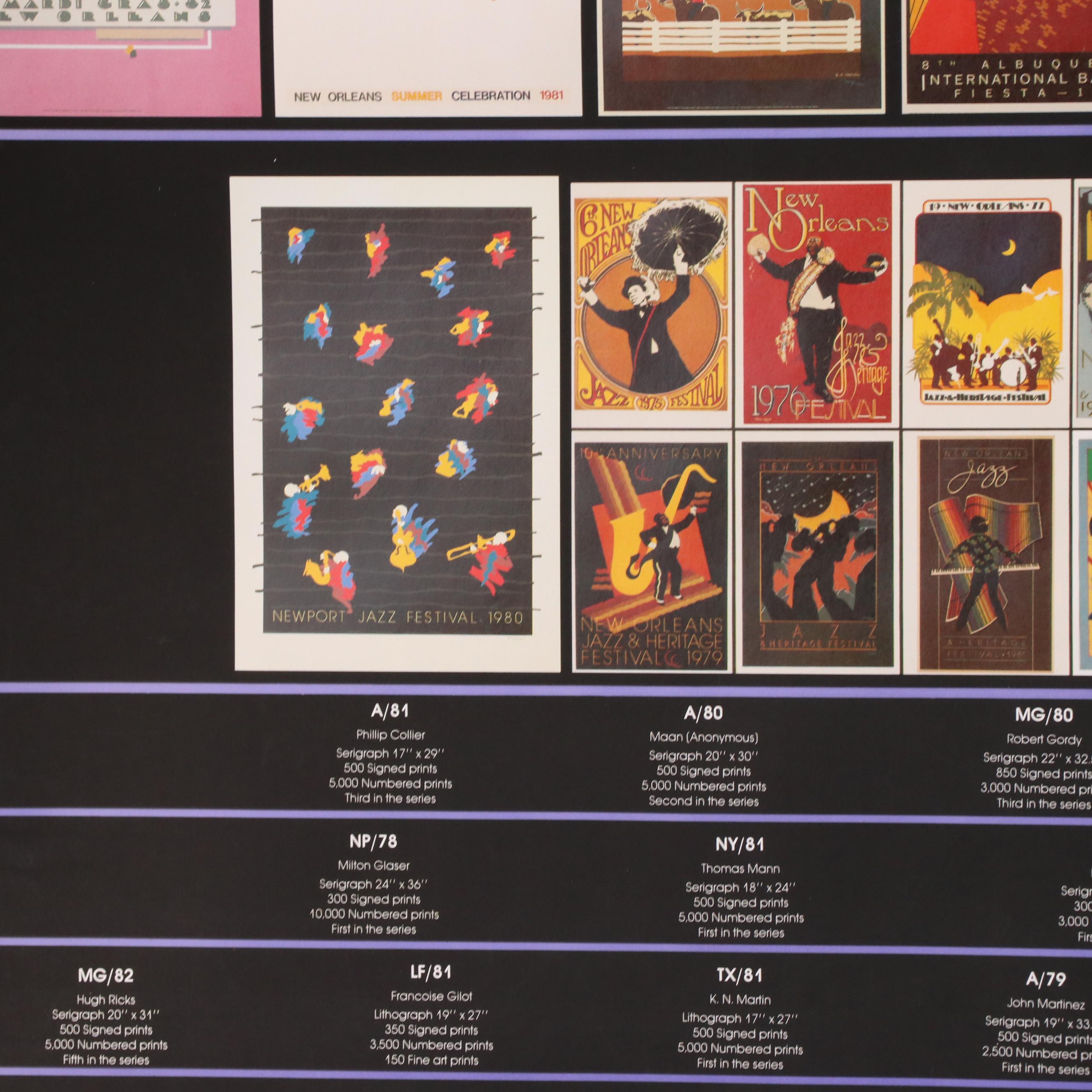 St. Germain Serigraph Poster and ProCreations Lithograph Poster