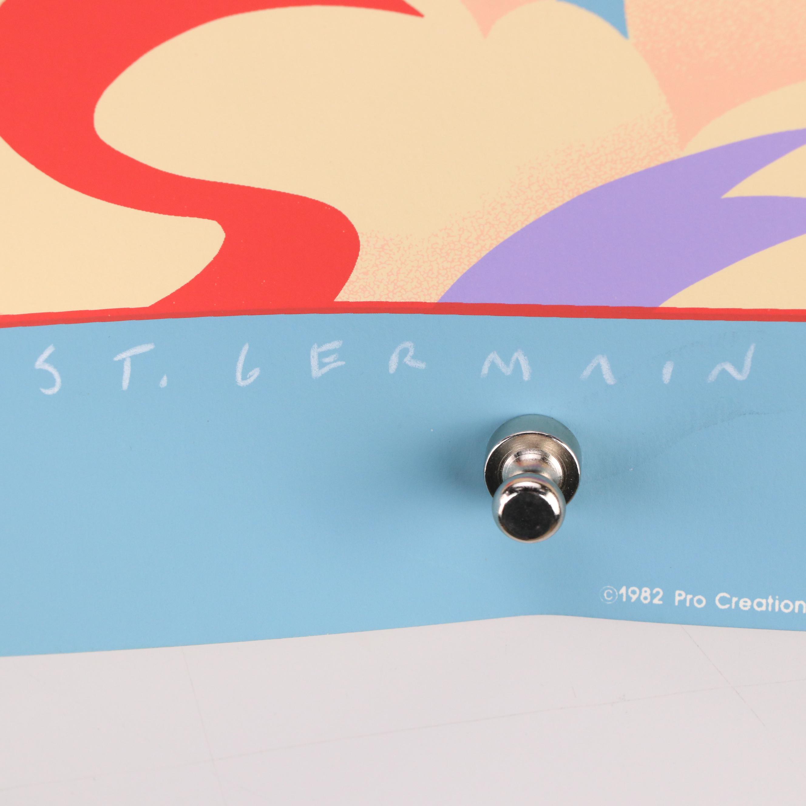 St. Germain Serigraph Poster and ProCreations Lithograph Poster