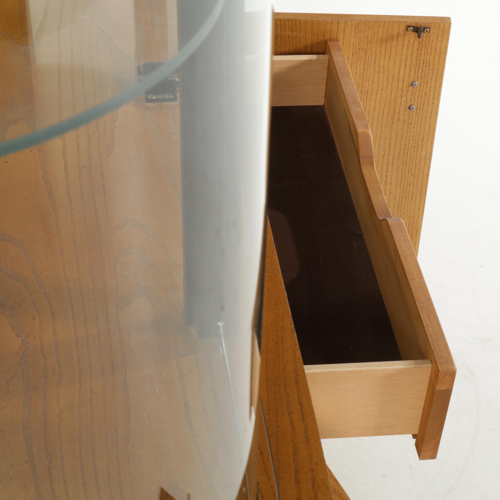 Singer Furniture "Kyoto" Asian Style China Cabinet, 21st Century