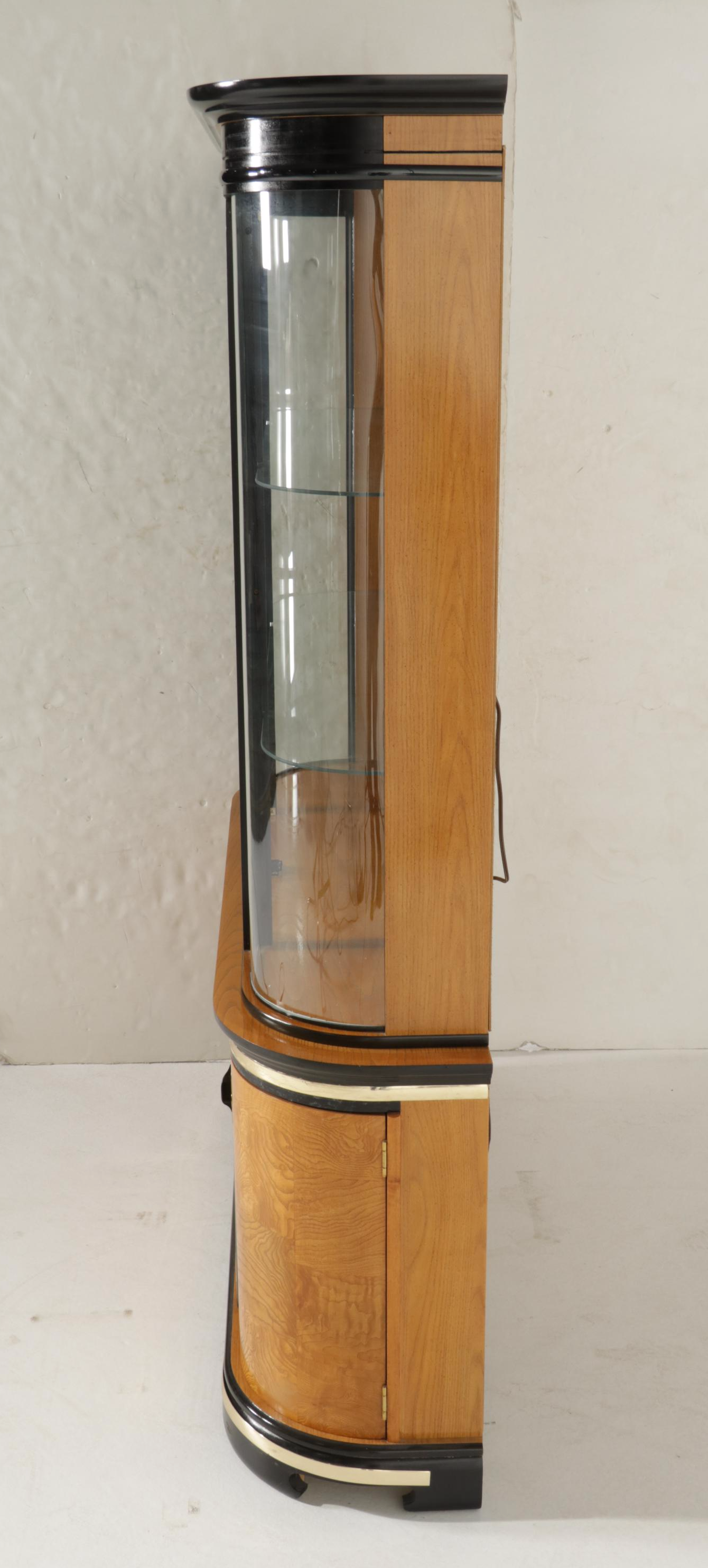 Singer Furniture "Kyoto" Asian Style China Cabinet, 21st Century