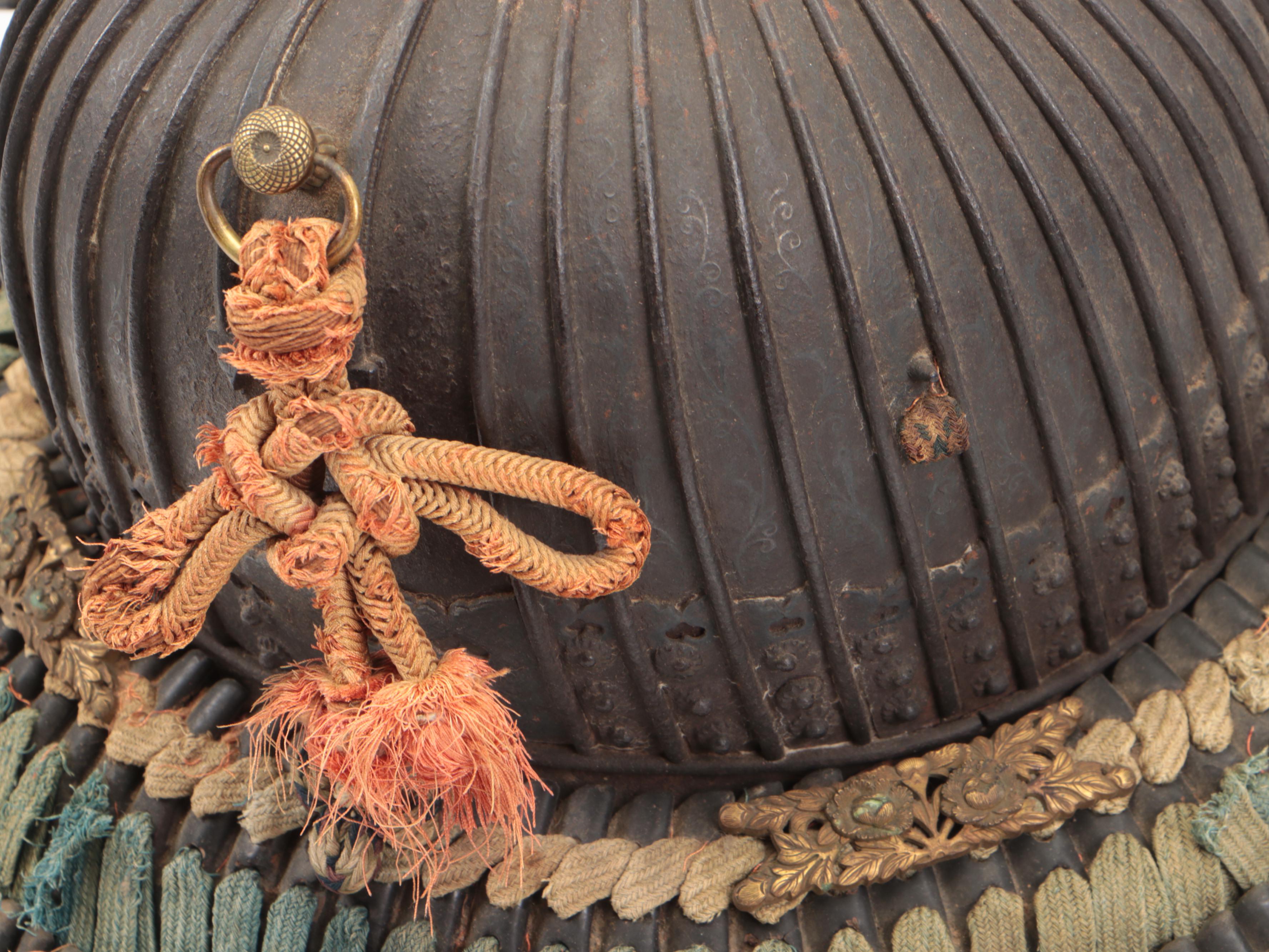 Japanese "Suji-Bachi" Kabuto Helmet, Edo-Meiji Period
