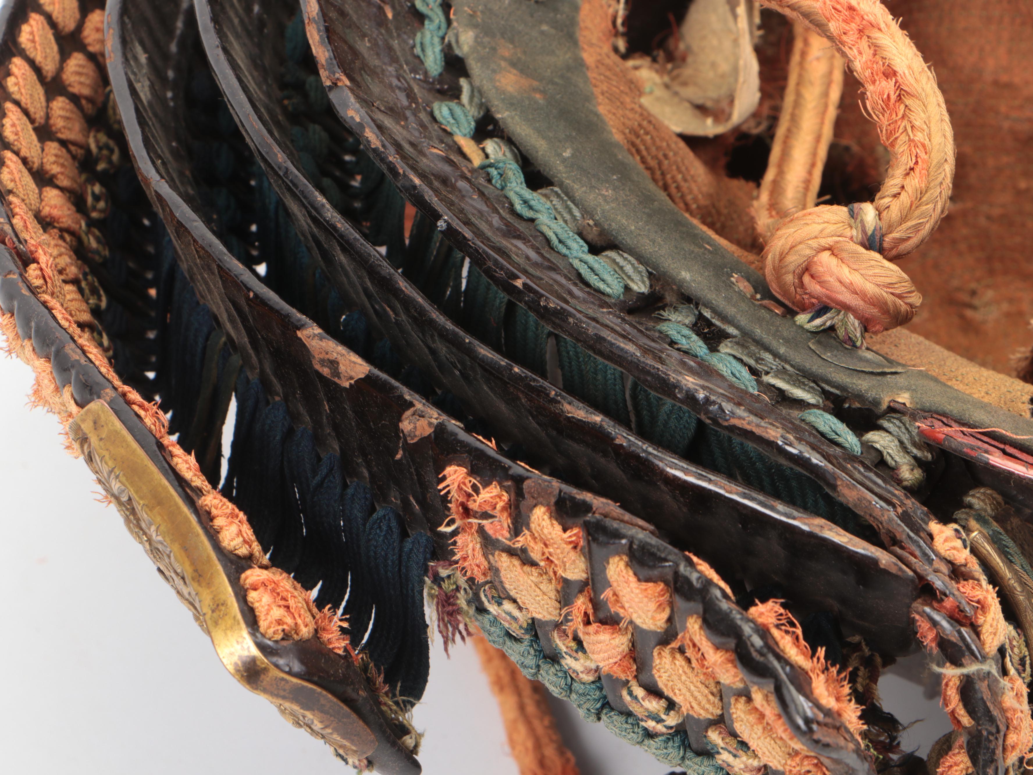 Japanese "Suji-Bachi" Kabuto Helmet, Edo-Meiji Period