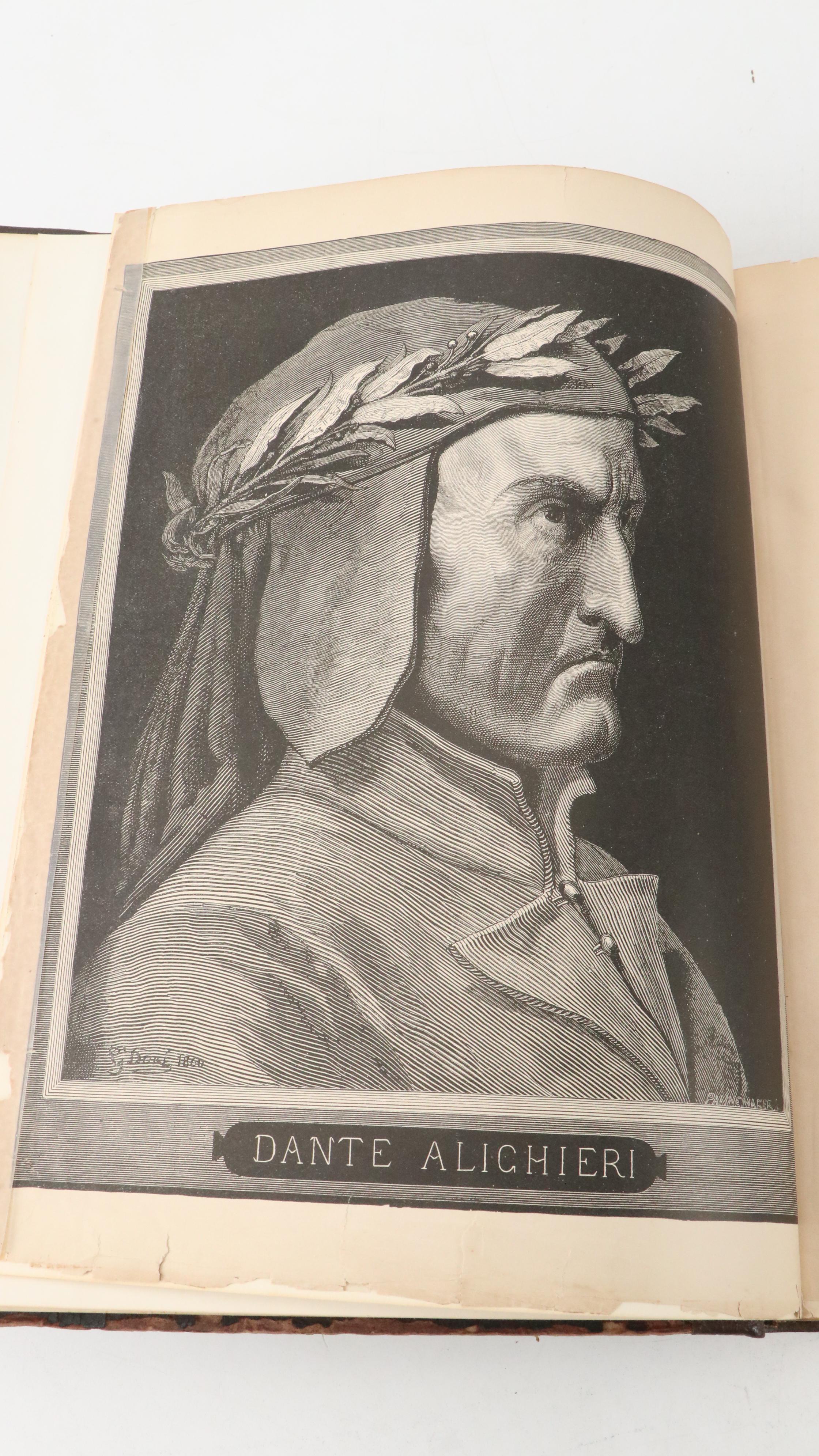 Gustave Doré Illustrated "Dante's Inferno"  by Dante Alighieri, 1885