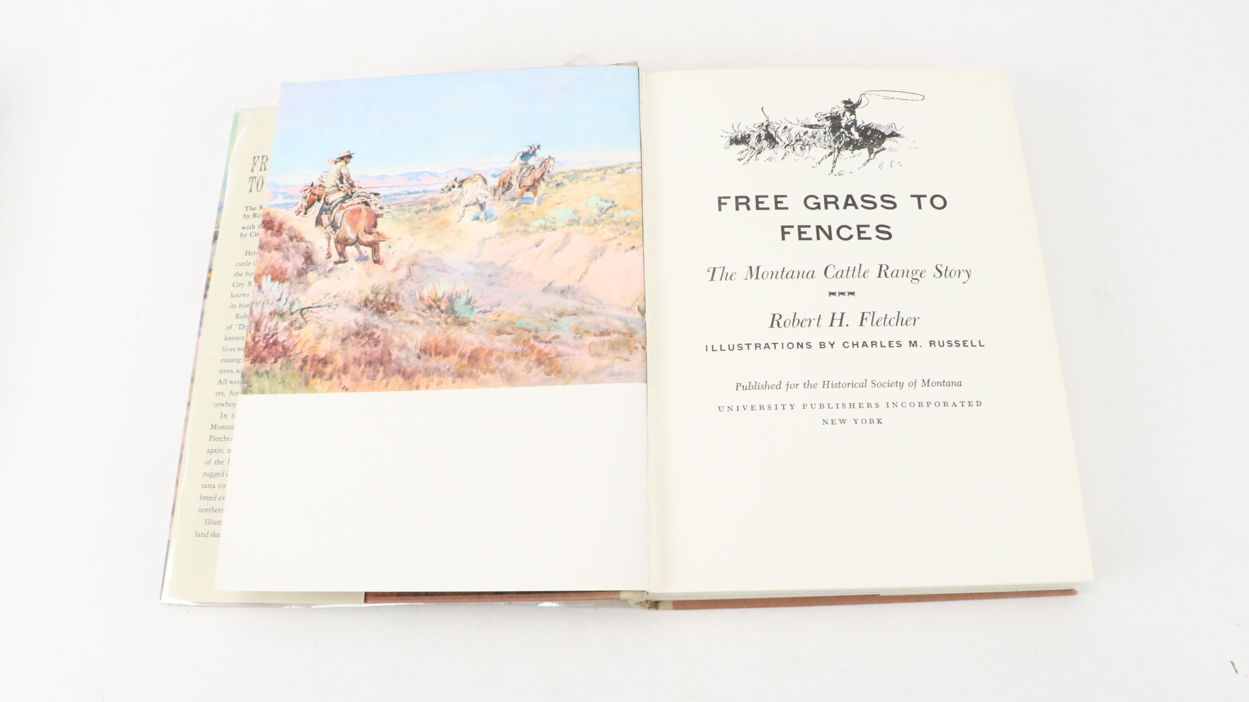 First Edition "Land of Giants" by David Lavender and Other Book, Mid-20th C.