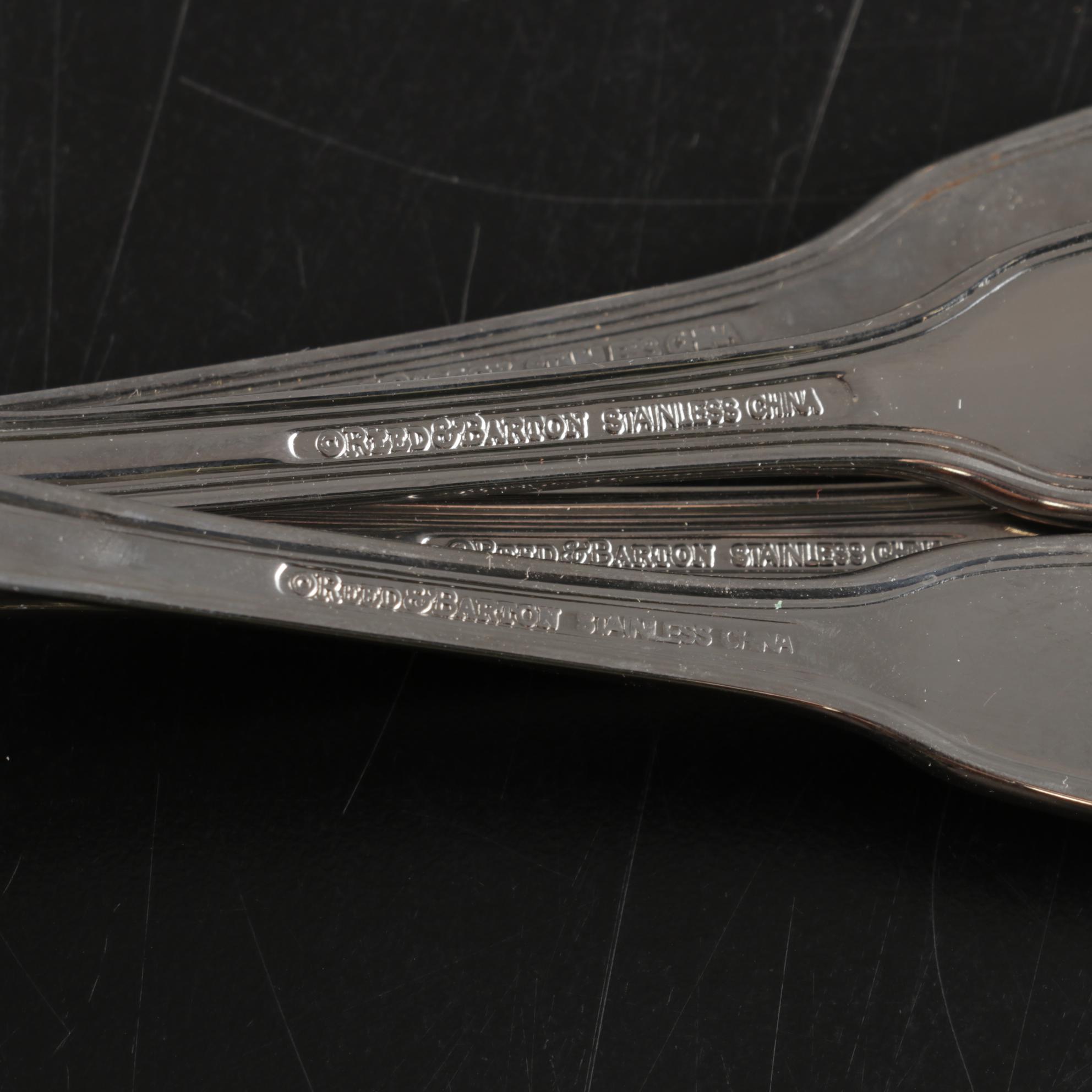 Reed & Barton "Colonial Shell II" Stainless Steel Flatware