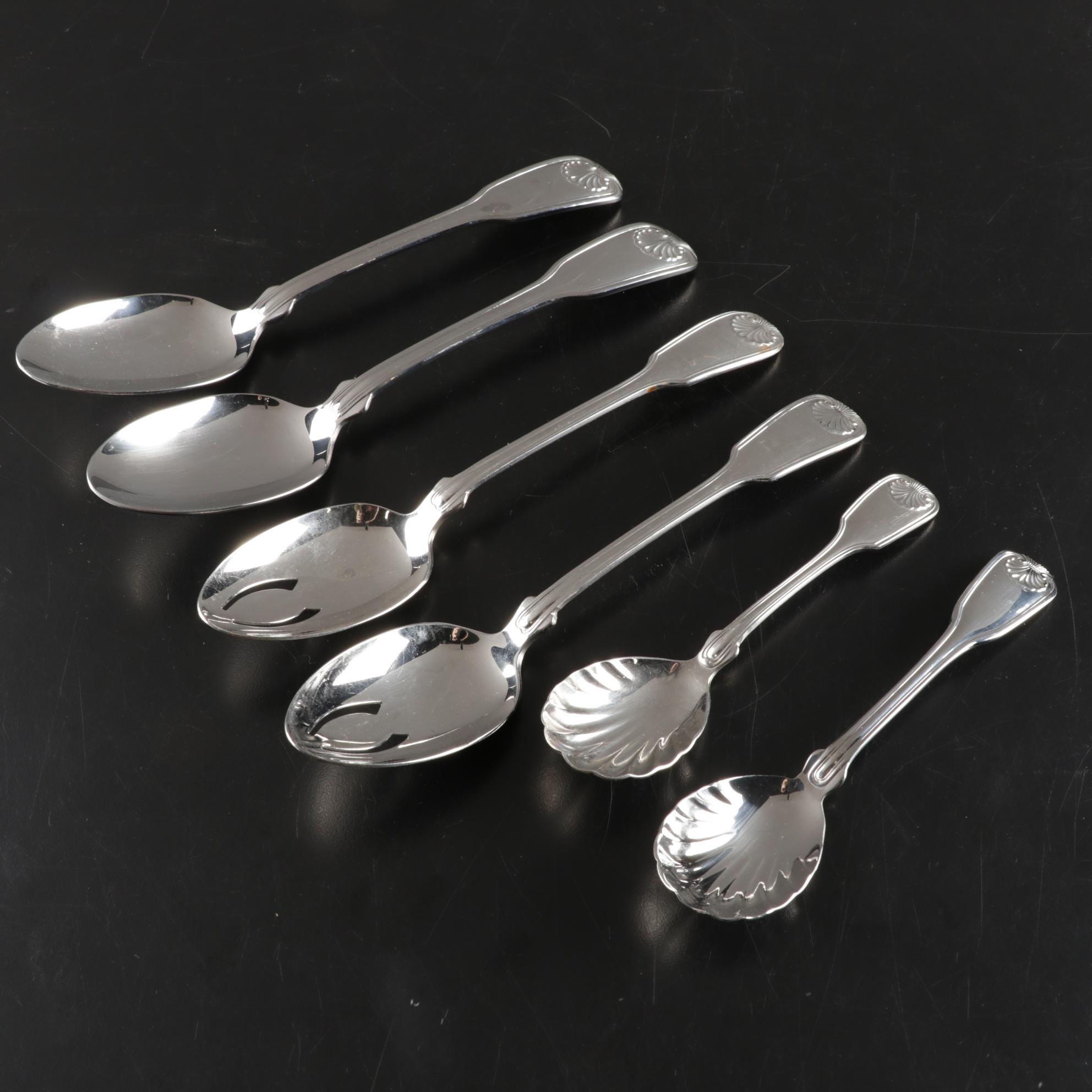 Reed & Barton "Colonial Shell II" Stainless Steel Flatware