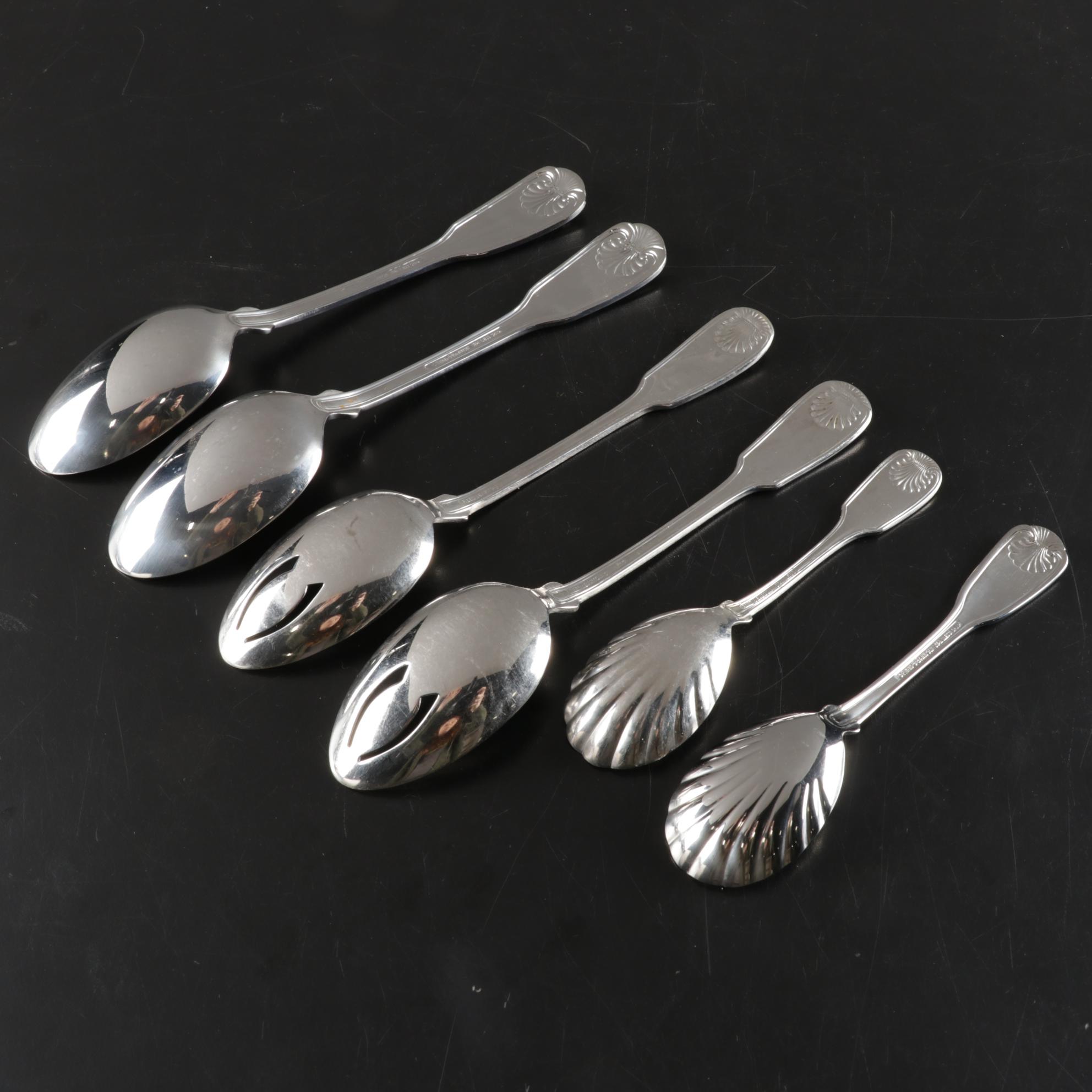 Reed & Barton "Colonial Shell II" Stainless Steel Flatware