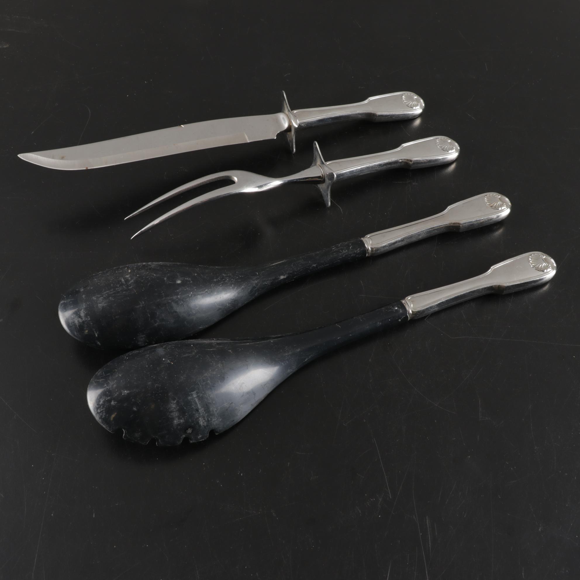 Reed & Barton "Colonial Shell II" Stainless Steel Flatware