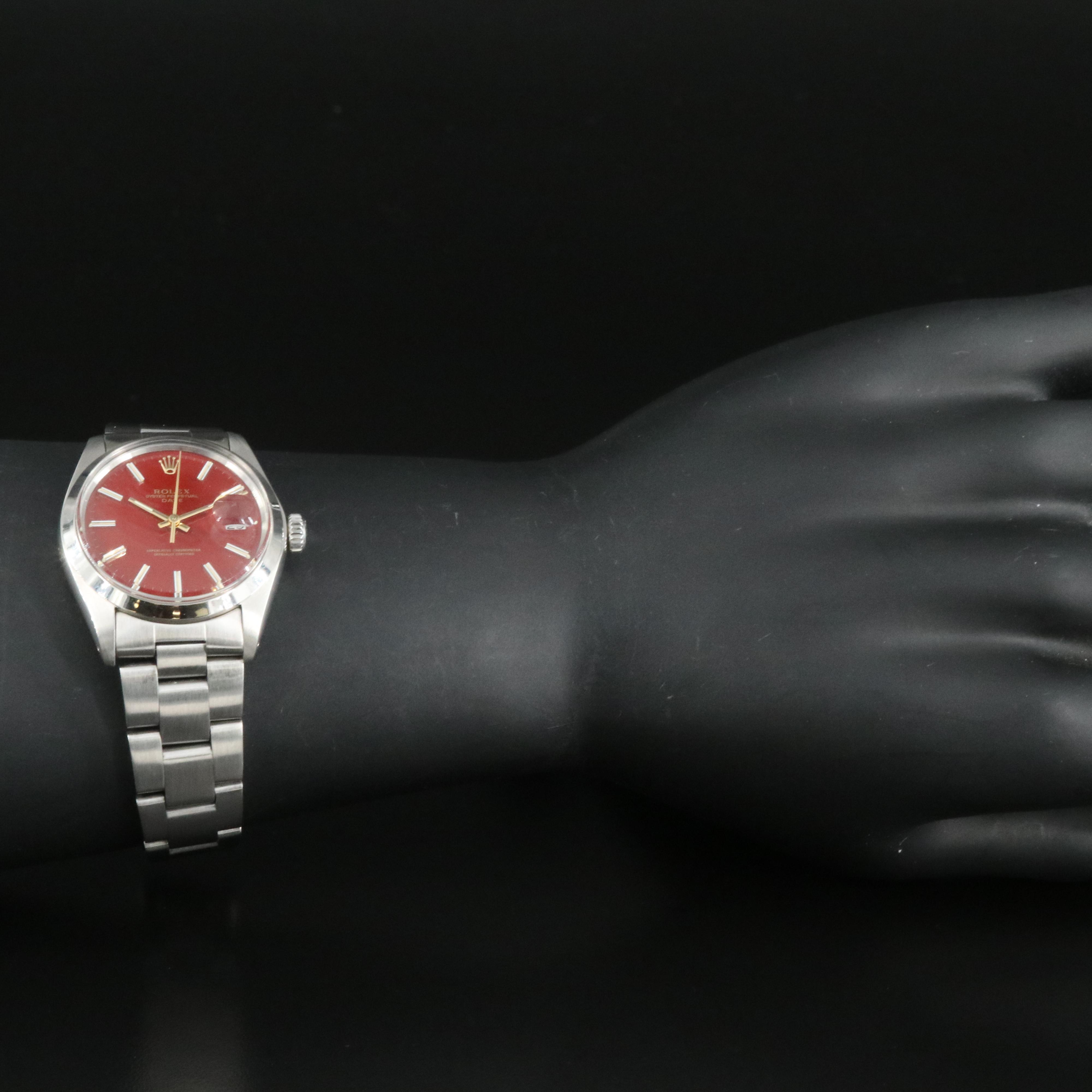 1979 Rolex Custom Oxblood Dial, Date Watch