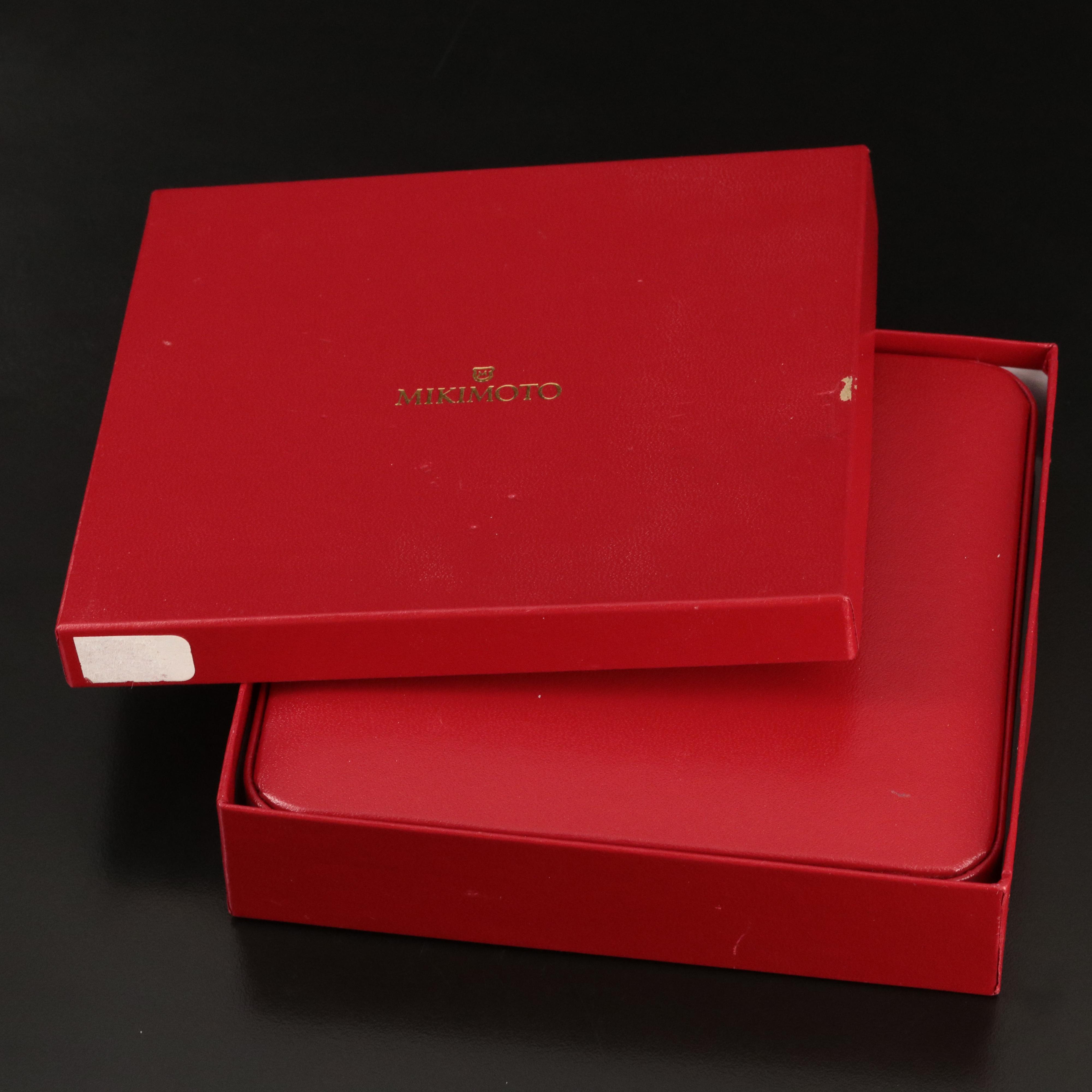 Mikimoto Pearl Necklace with 18K Clasp