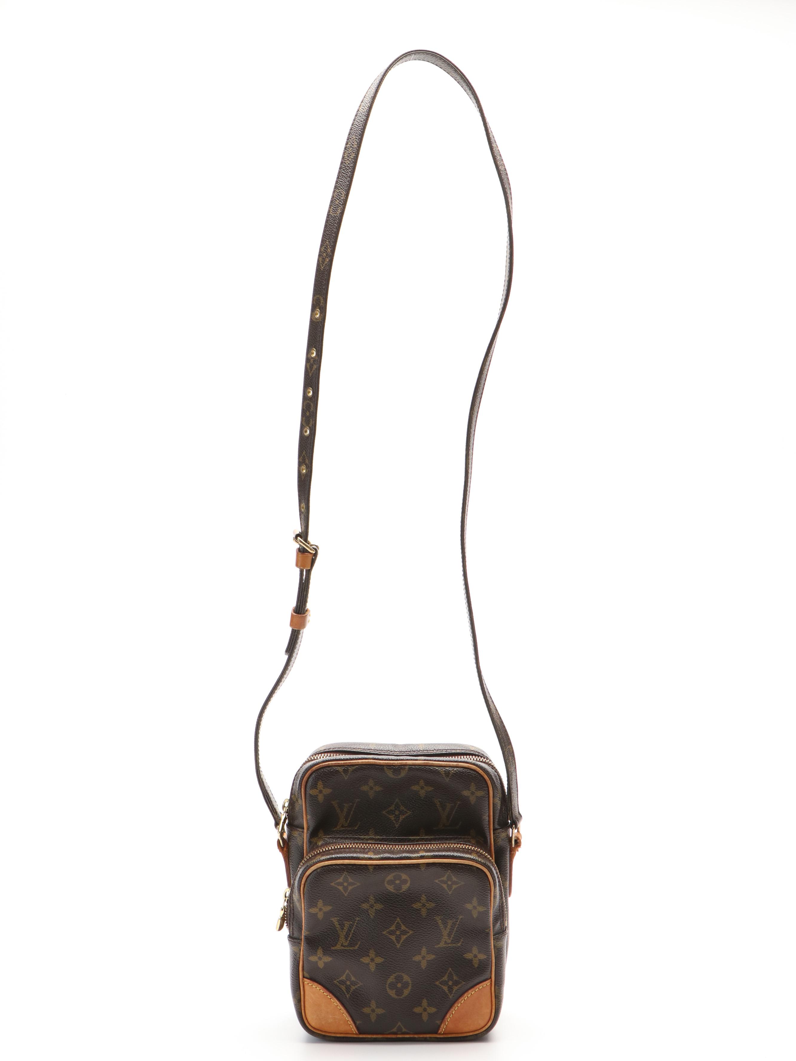 Louis Vuitton Amazone Crossbody Bag in Monogram Coated Canvas EBTH