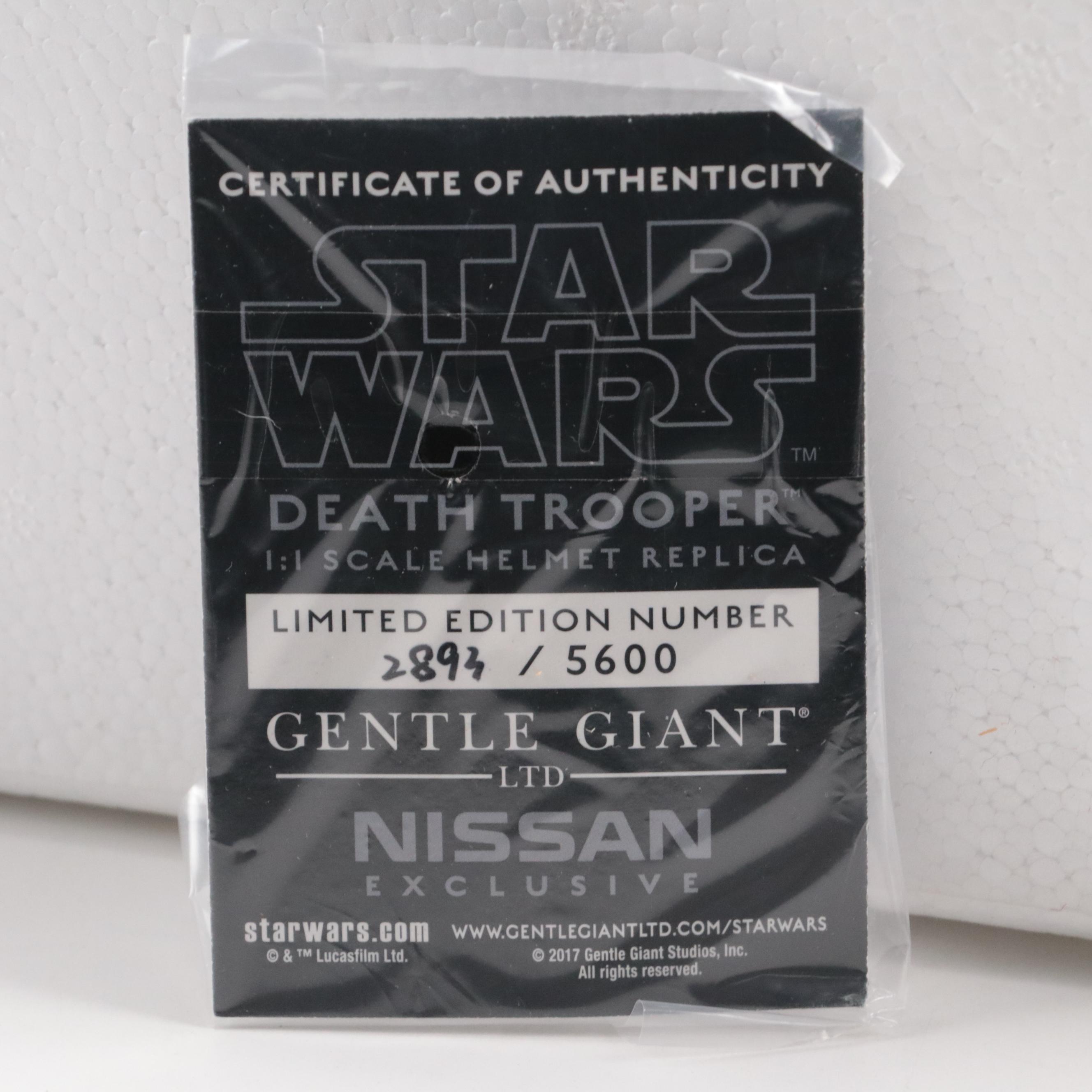 Nissan Exclusive Star Wars Rogue One Helmet
