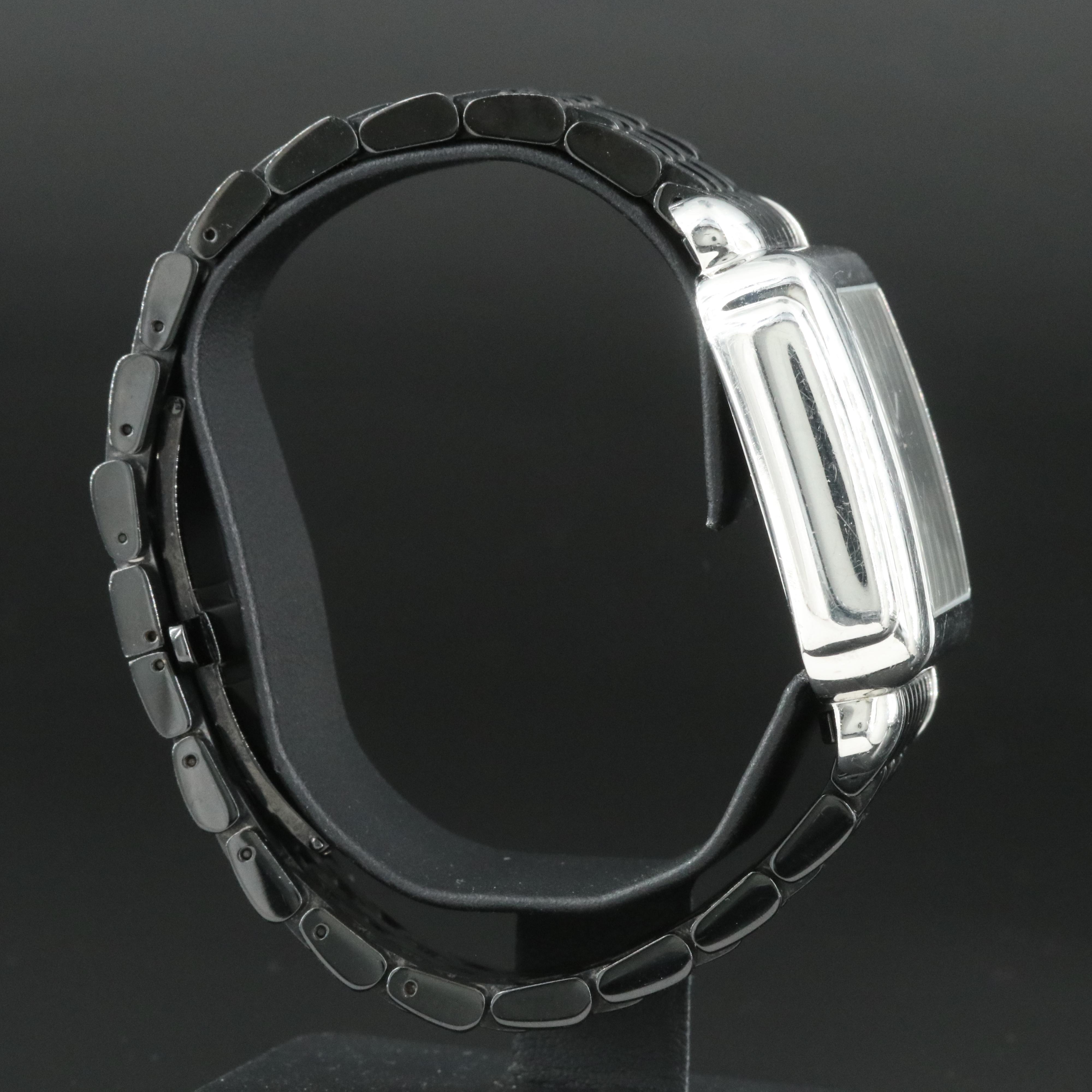 Michele Diamond Dial Chronograph Watch