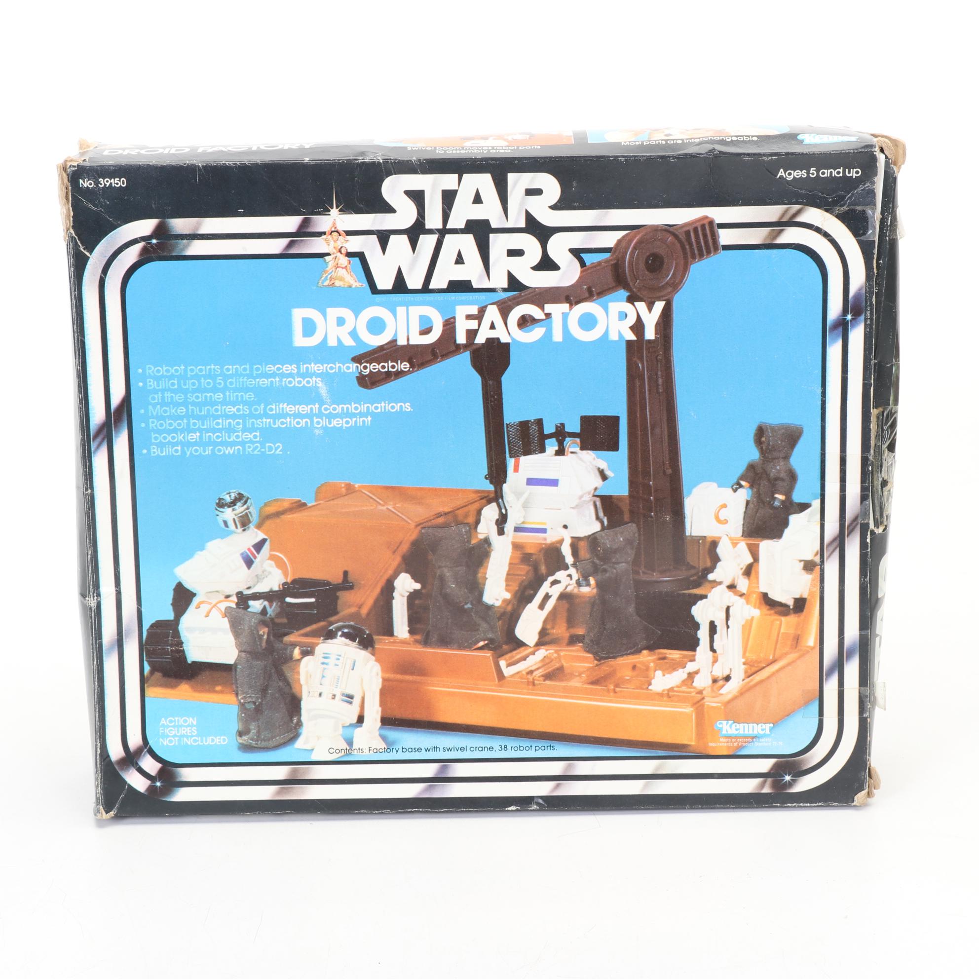 Star Wars "Droid Factory" Playset with Puzzles and Model Spacecraft