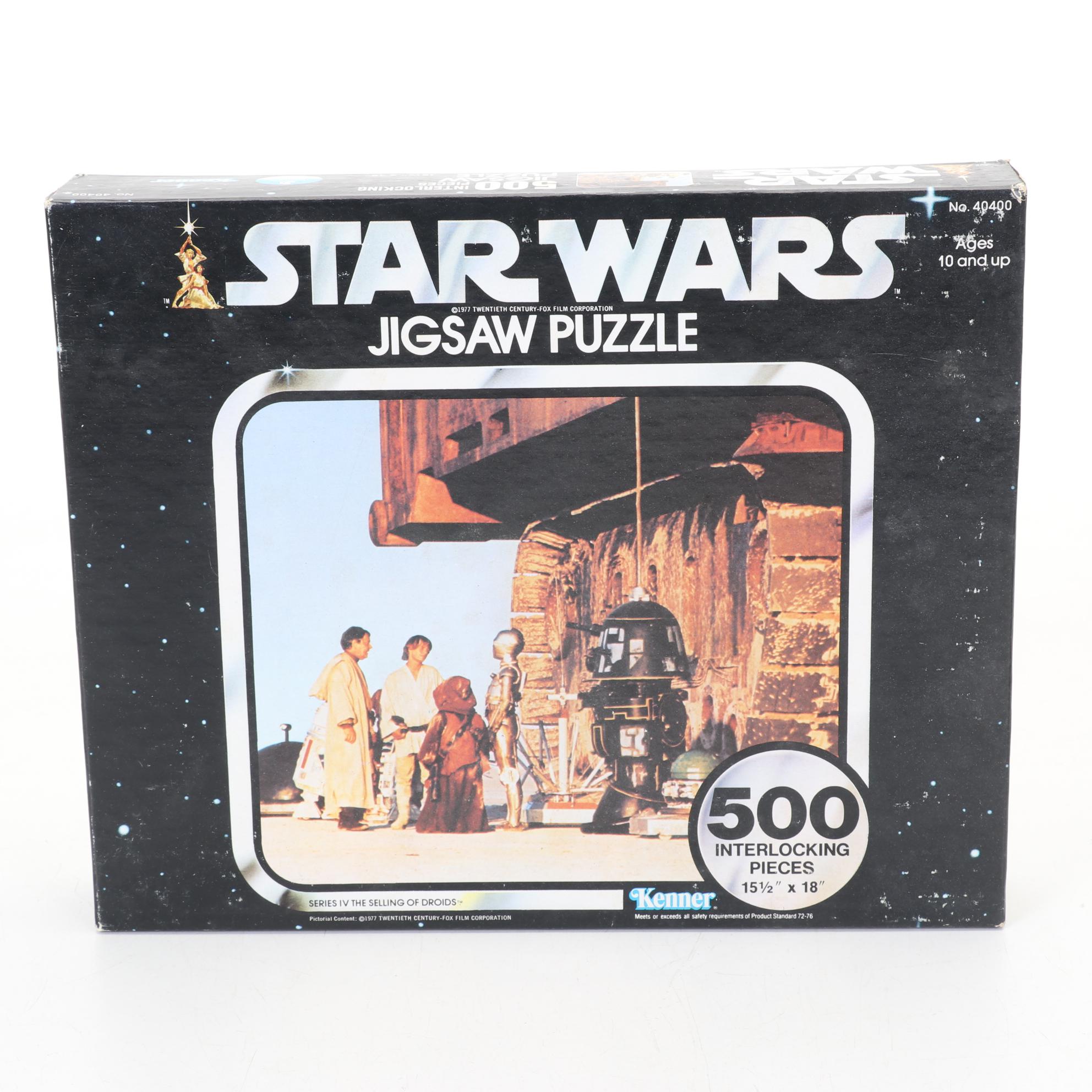 Star Wars "Droid Factory" Playset with Puzzles and Model Spacecraft