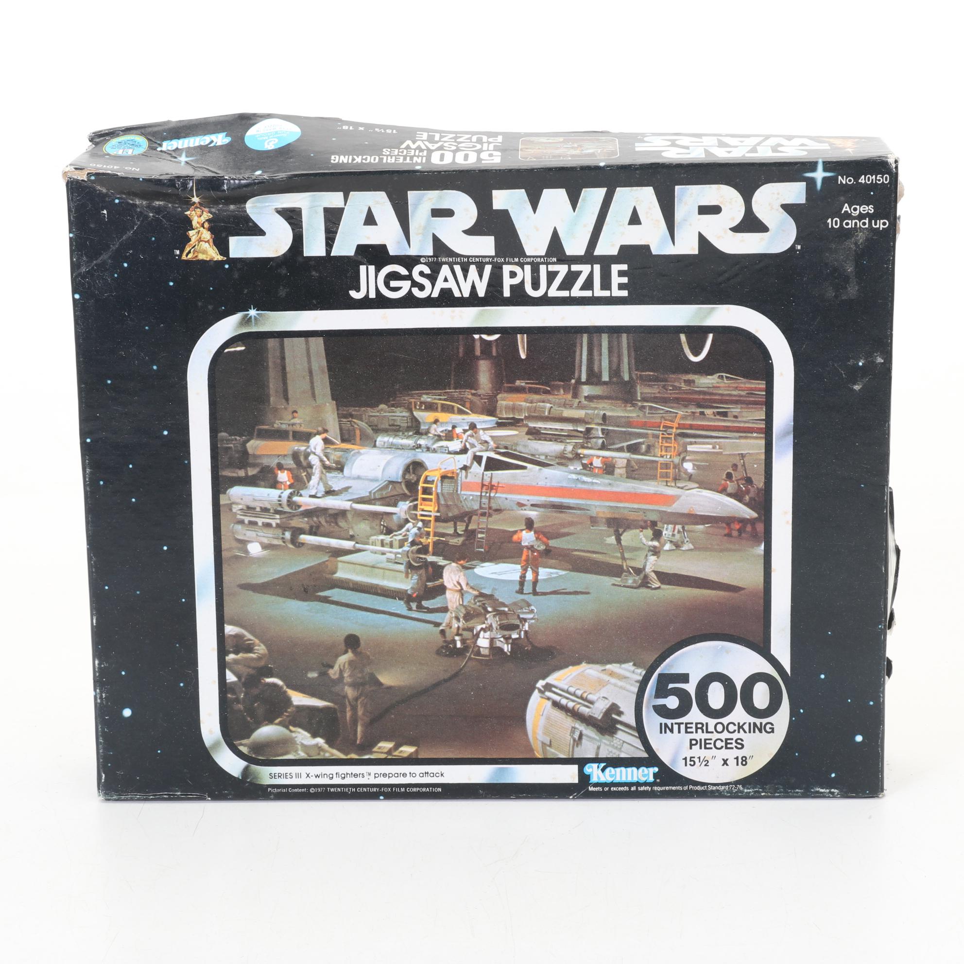 Star Wars "Droid Factory" Playset with Puzzles and Model Spacecraft