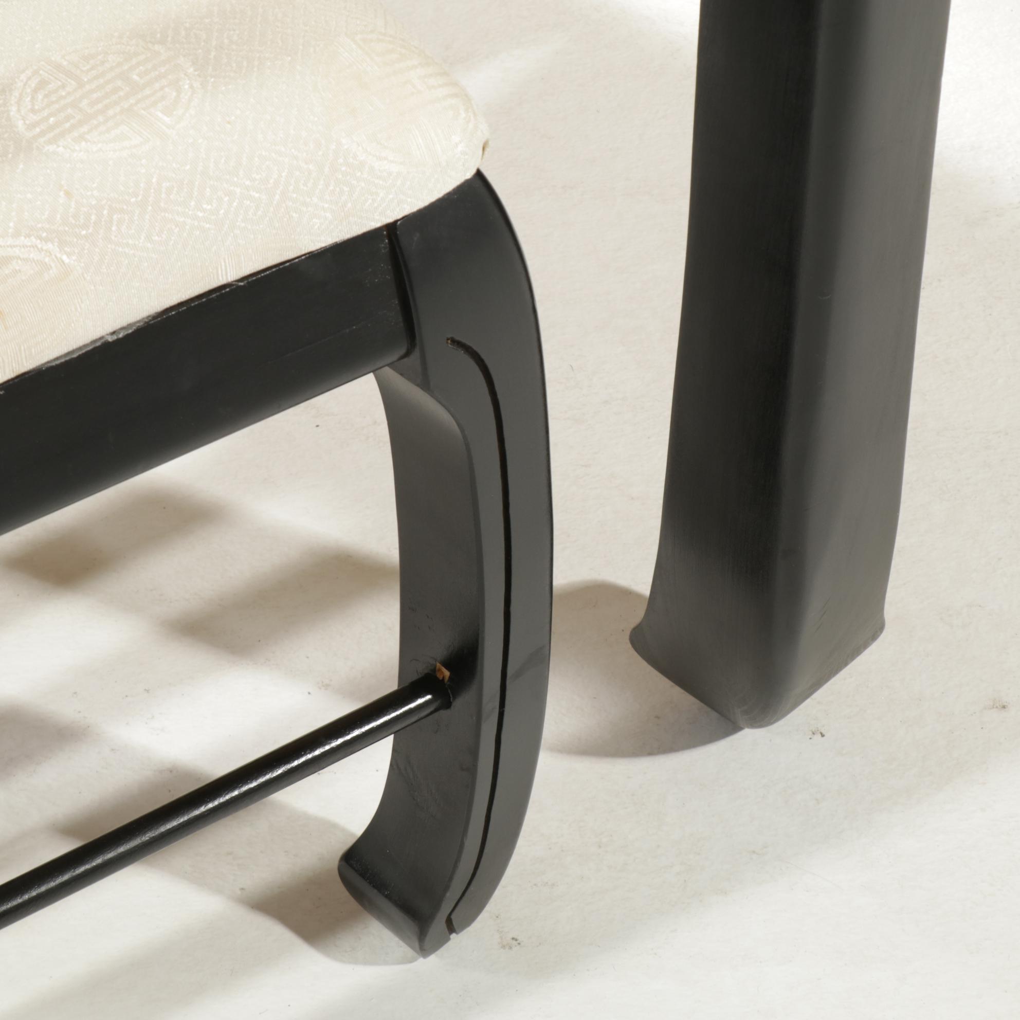 Singer Furniture Chinese Style Dining Table with Eight Chairs, 21st Century