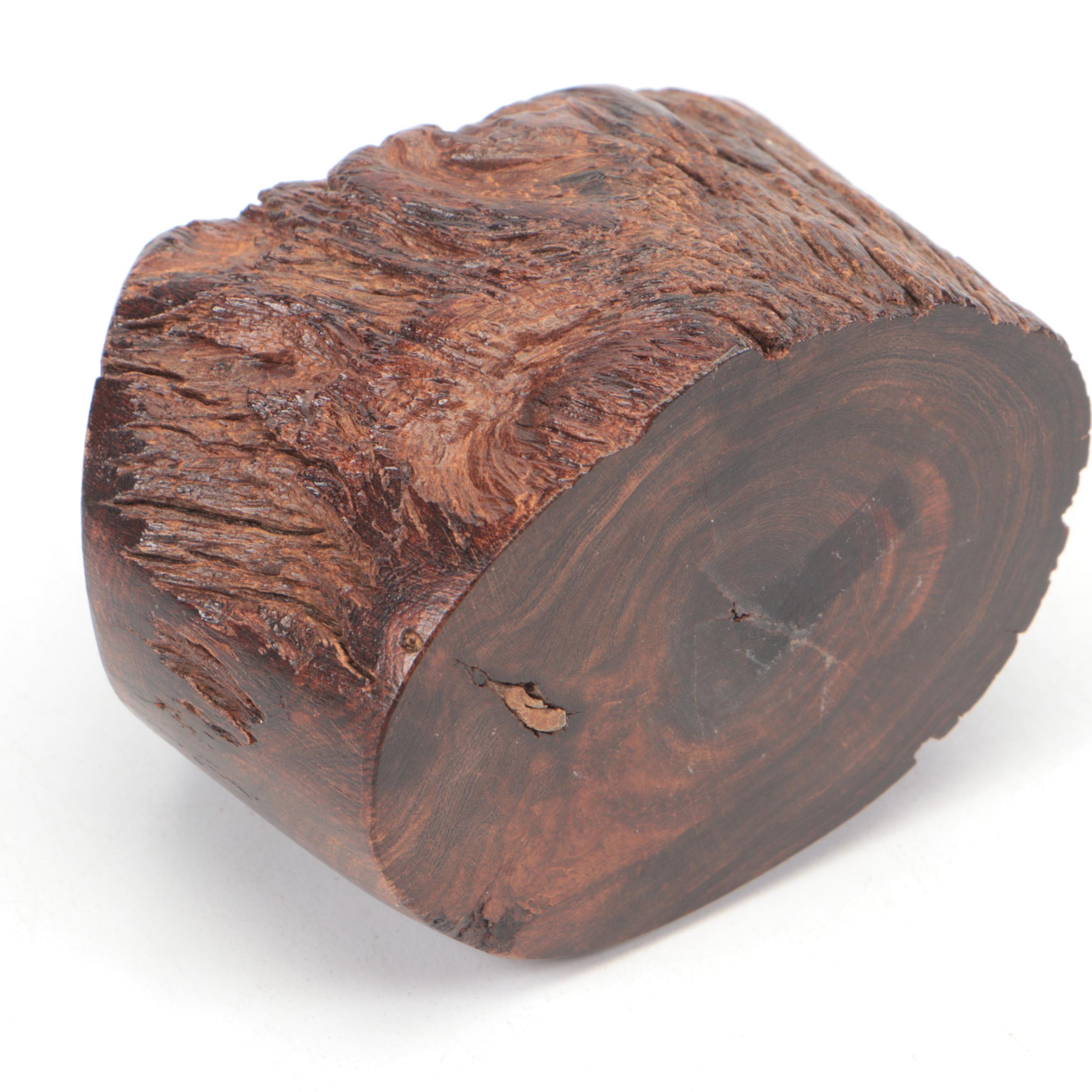 Redipoint Industrial Iron Works Mechanical Pencil with Walnut Burl Wood Penstand