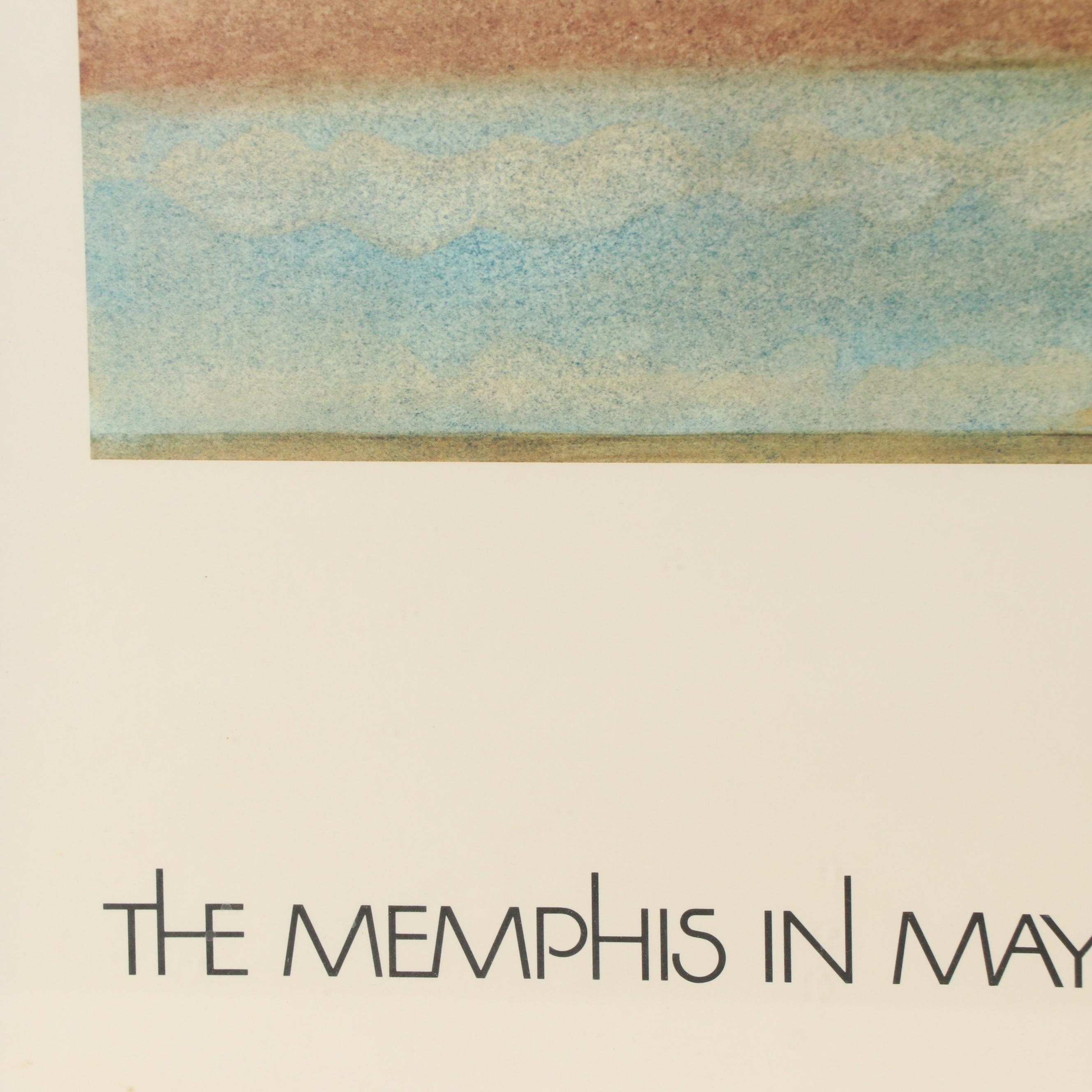 Memphis in May International Festival 1982 Poster After Veda Reed