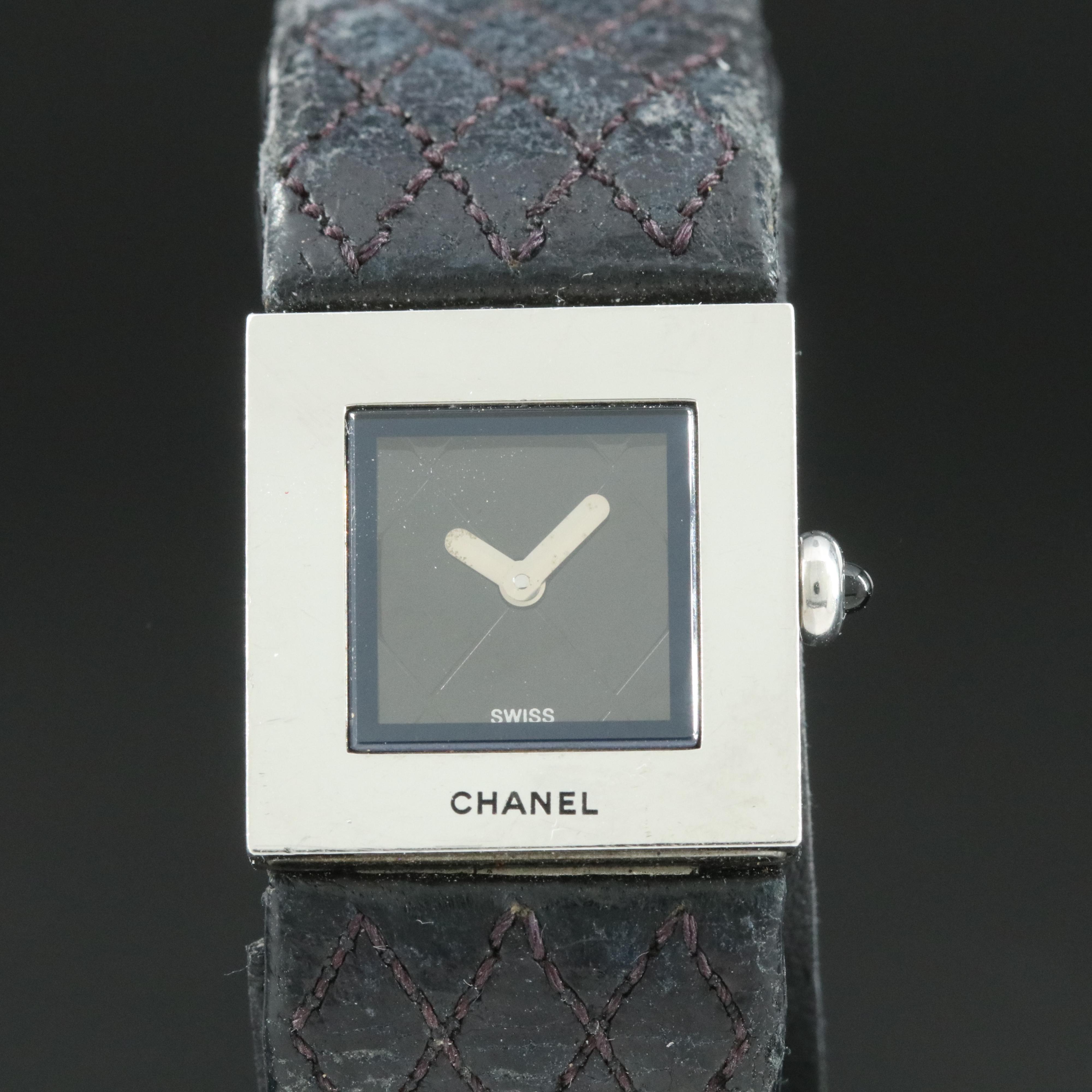 Chanel 1993 Matelasse Quartz Watch