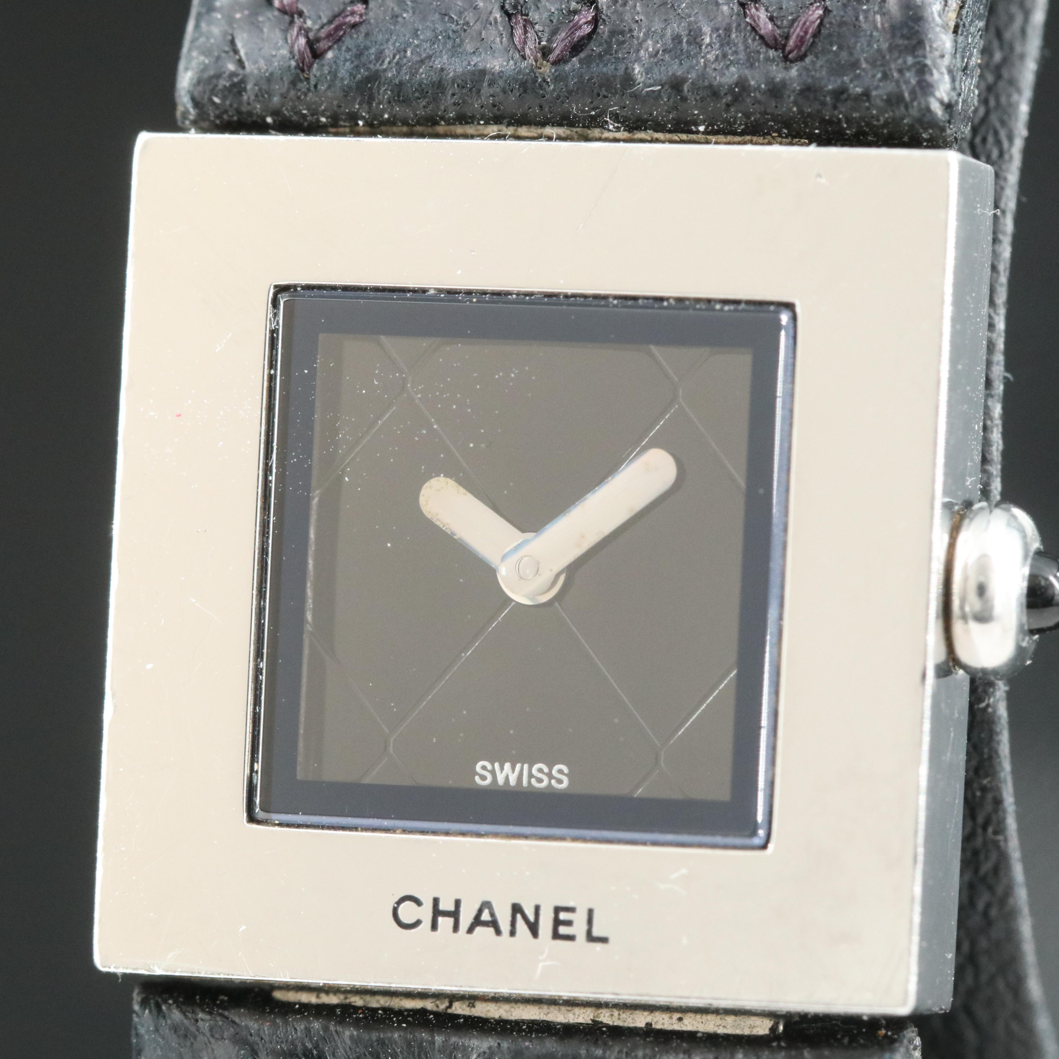 Chanel 1993 Matelasse Quartz Watch