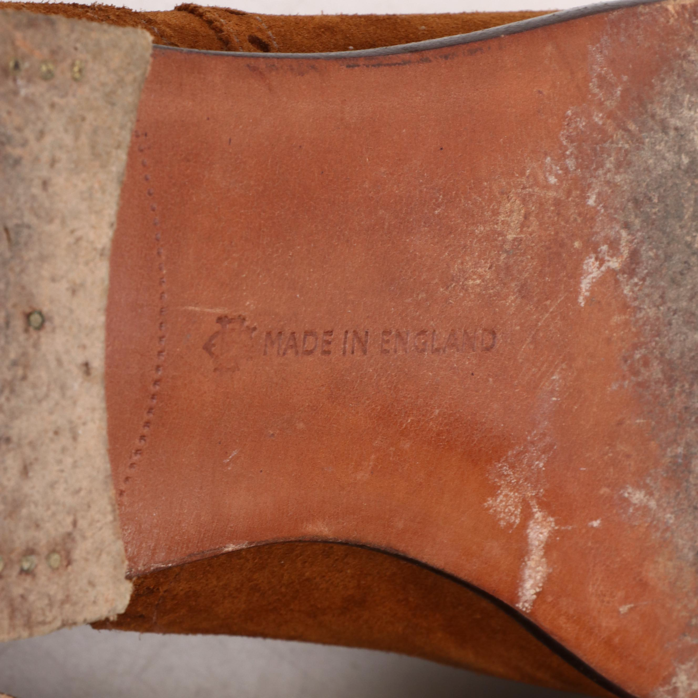 Men's Polo Ralph Lauren and Edward Green Cap Toe Brogues in Leather and Suede