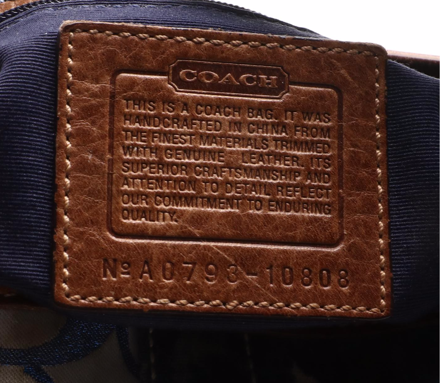 Coach Denim Patchwork Hobo Bag and Kate Spade Blue Suede Shoulder Bag