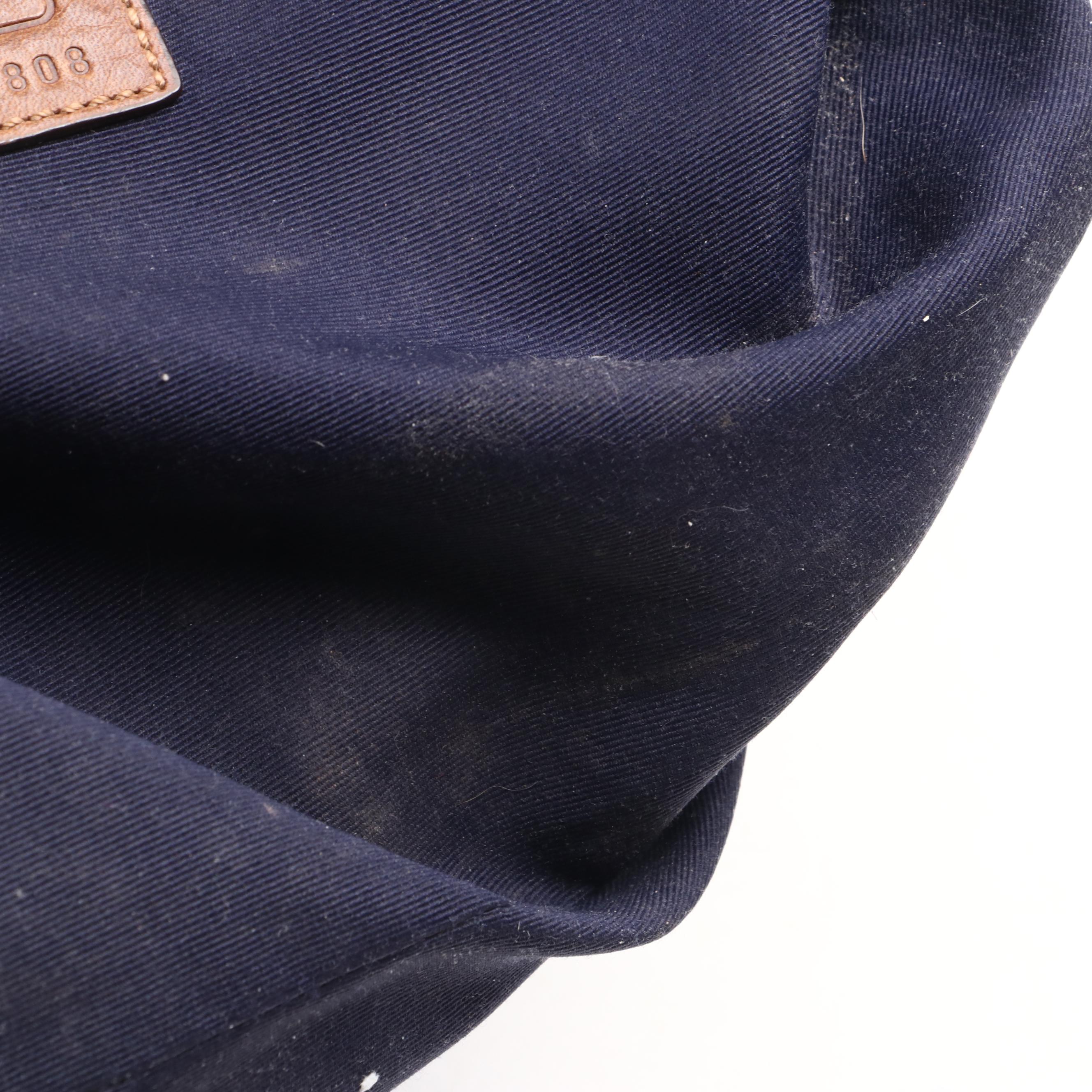 Coach Denim Patchwork Hobo Bag and Kate Spade Blue Suede Shoulder Bag